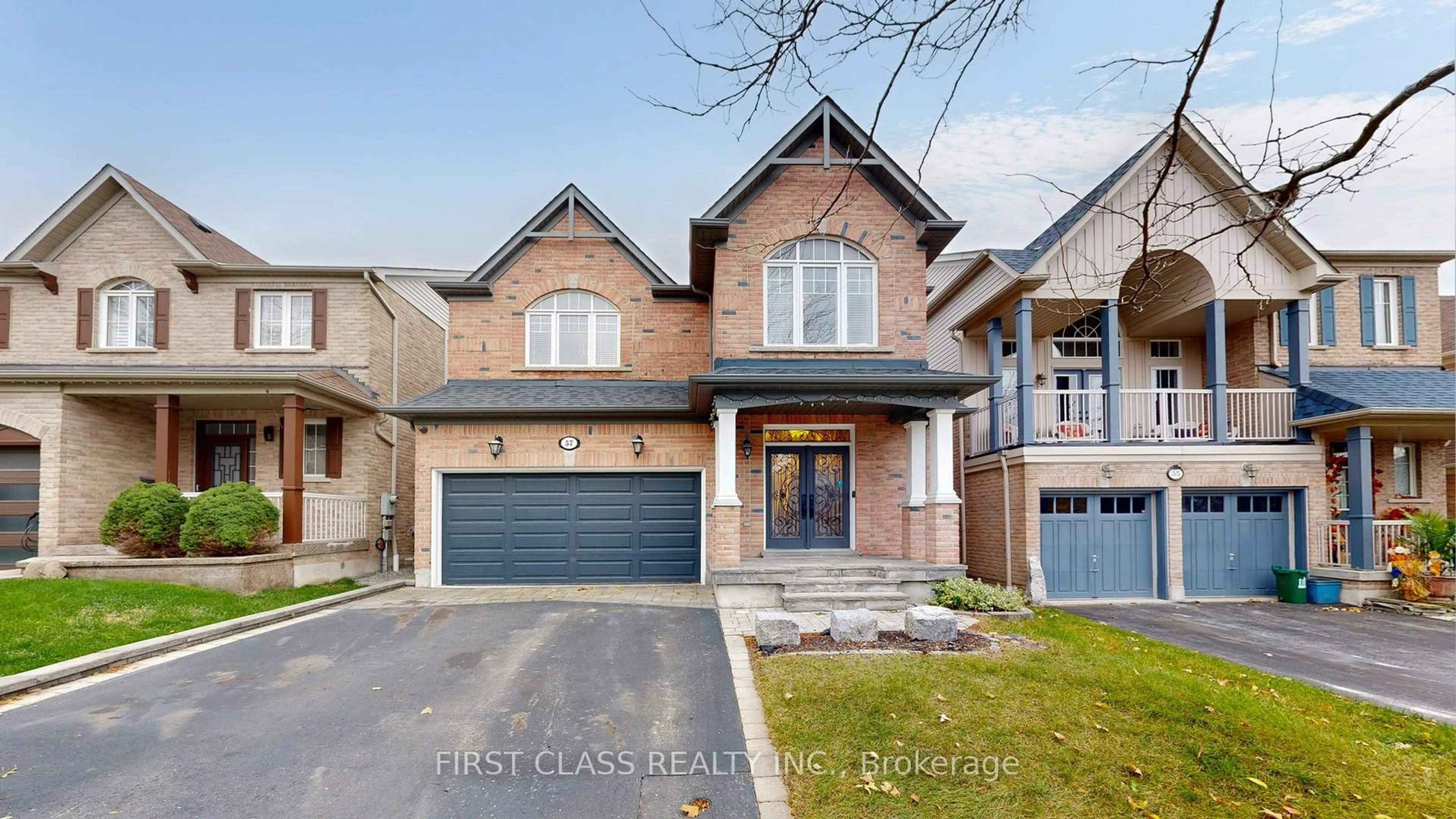 Home with brick exterior material, street for 57 Bambridge St, Ajax Ontario L1Z 1R2