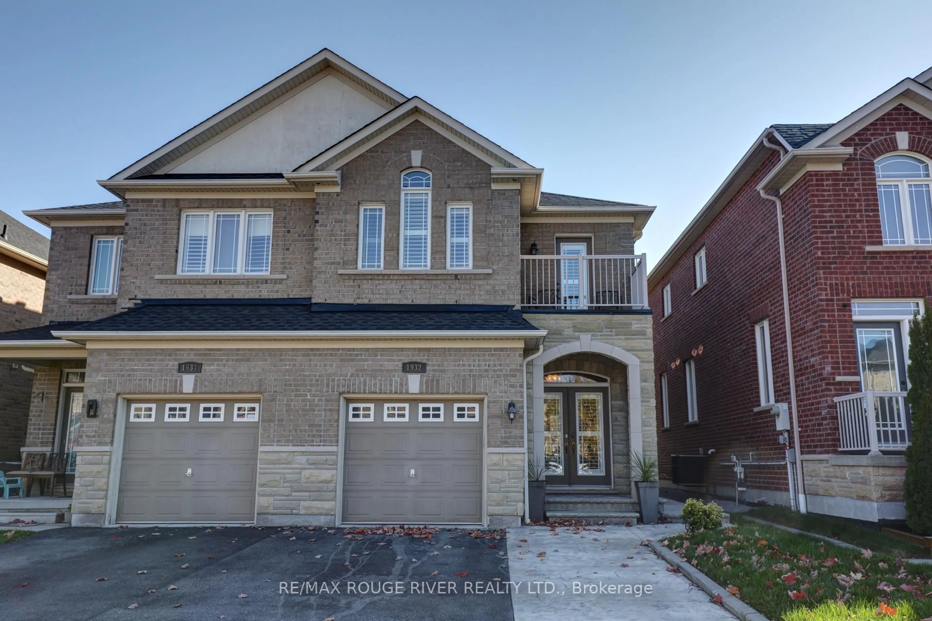 Home with brick exterior material, street for 1932 Treetop Way, Pickering Ontario L1V 0B4