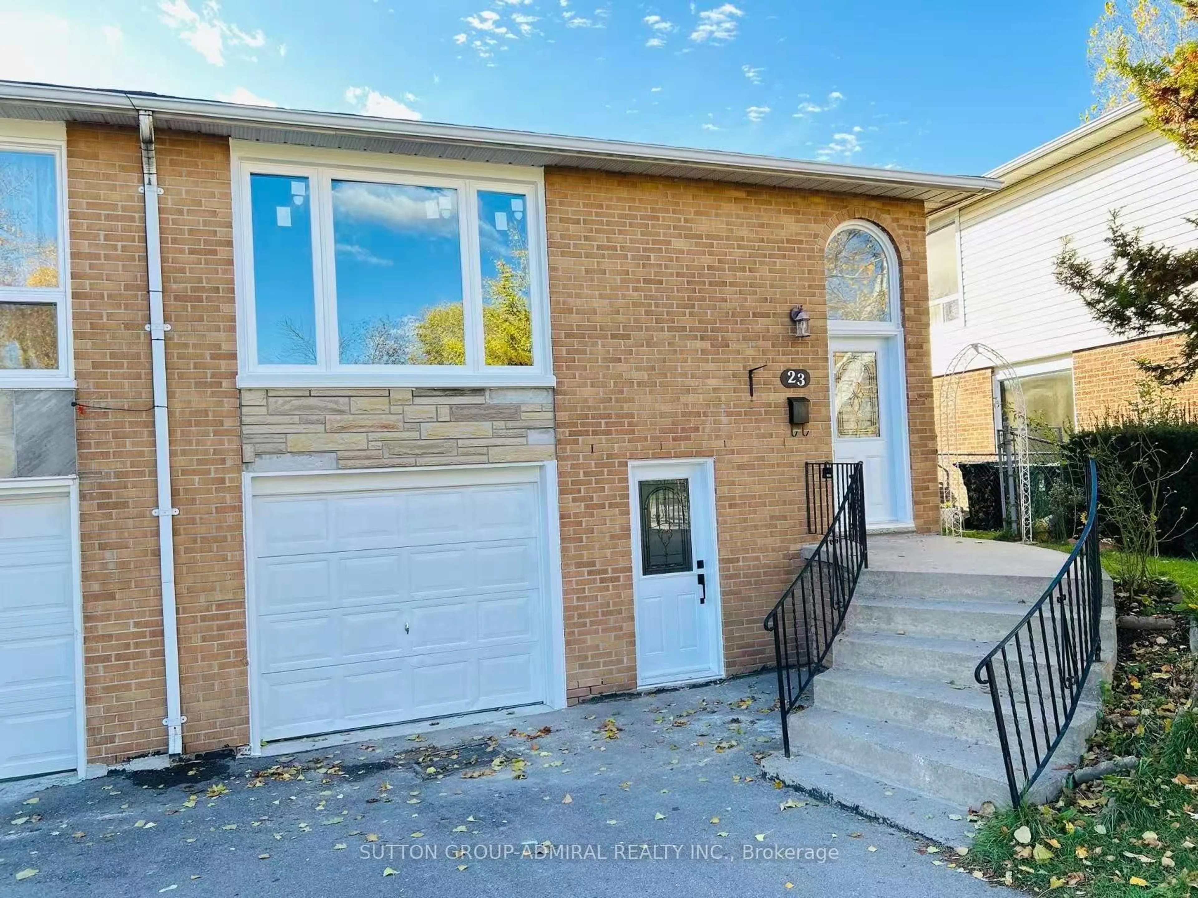 Home with brick exterior material, street for 23 Hildenboro Sq, Toronto Ontario M1W 1Y2