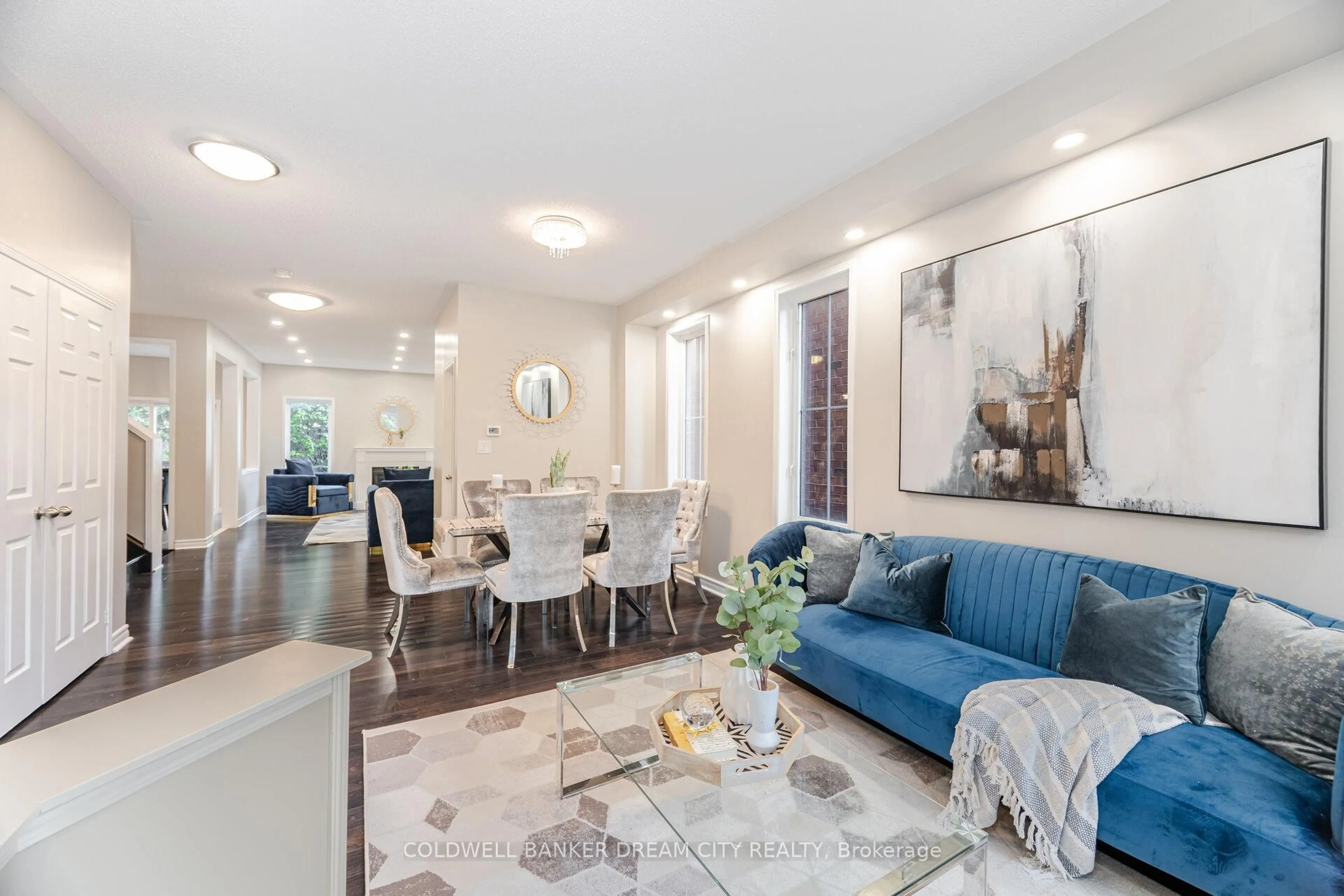 Living room with furniture, unknown for 70 Brandwood Sq, Ajax Ontario L1Z 2B9