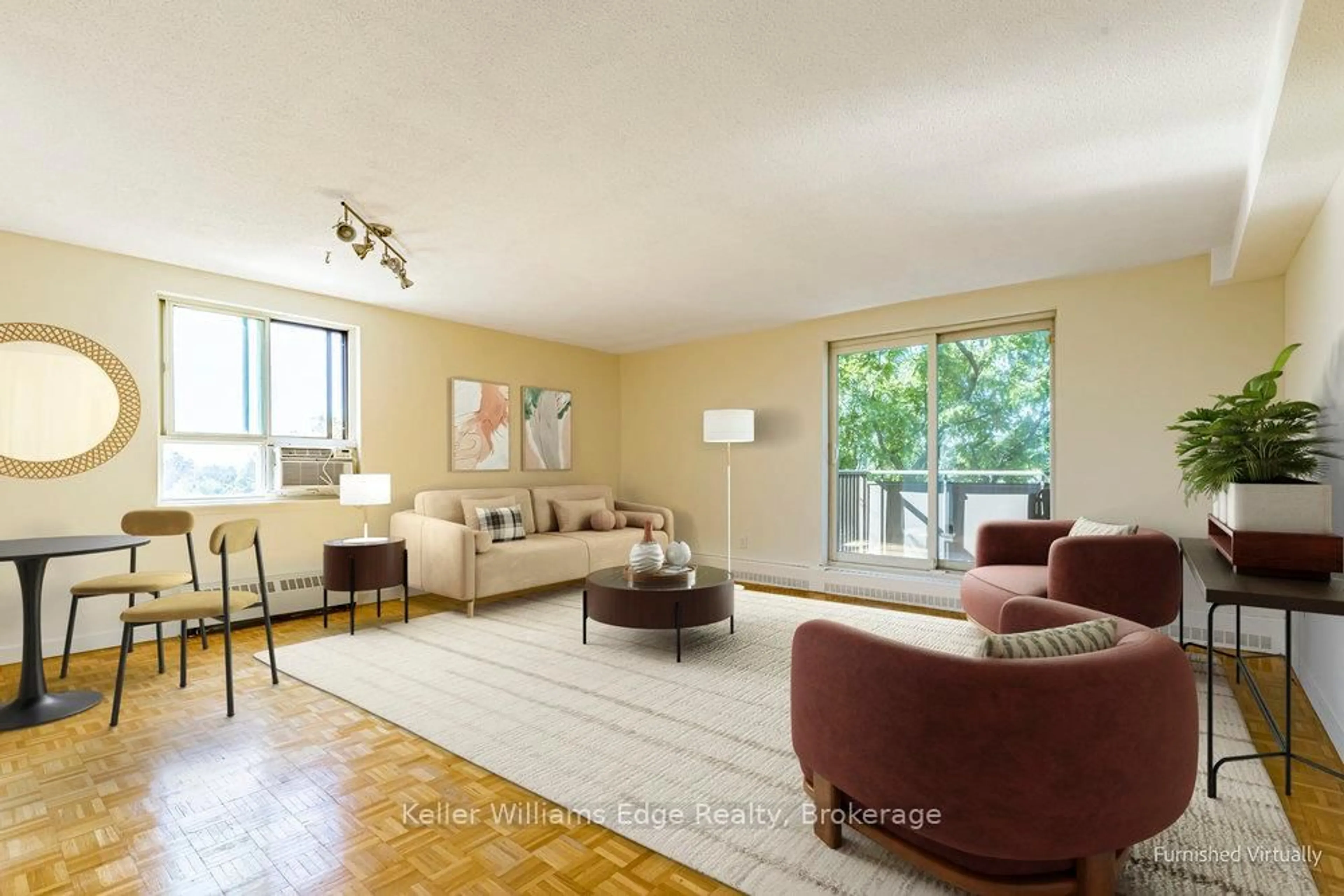 Living room with furniture, unknown for 1101 Pharmacy Ave #503, Toronto Ontario M1R 2H2