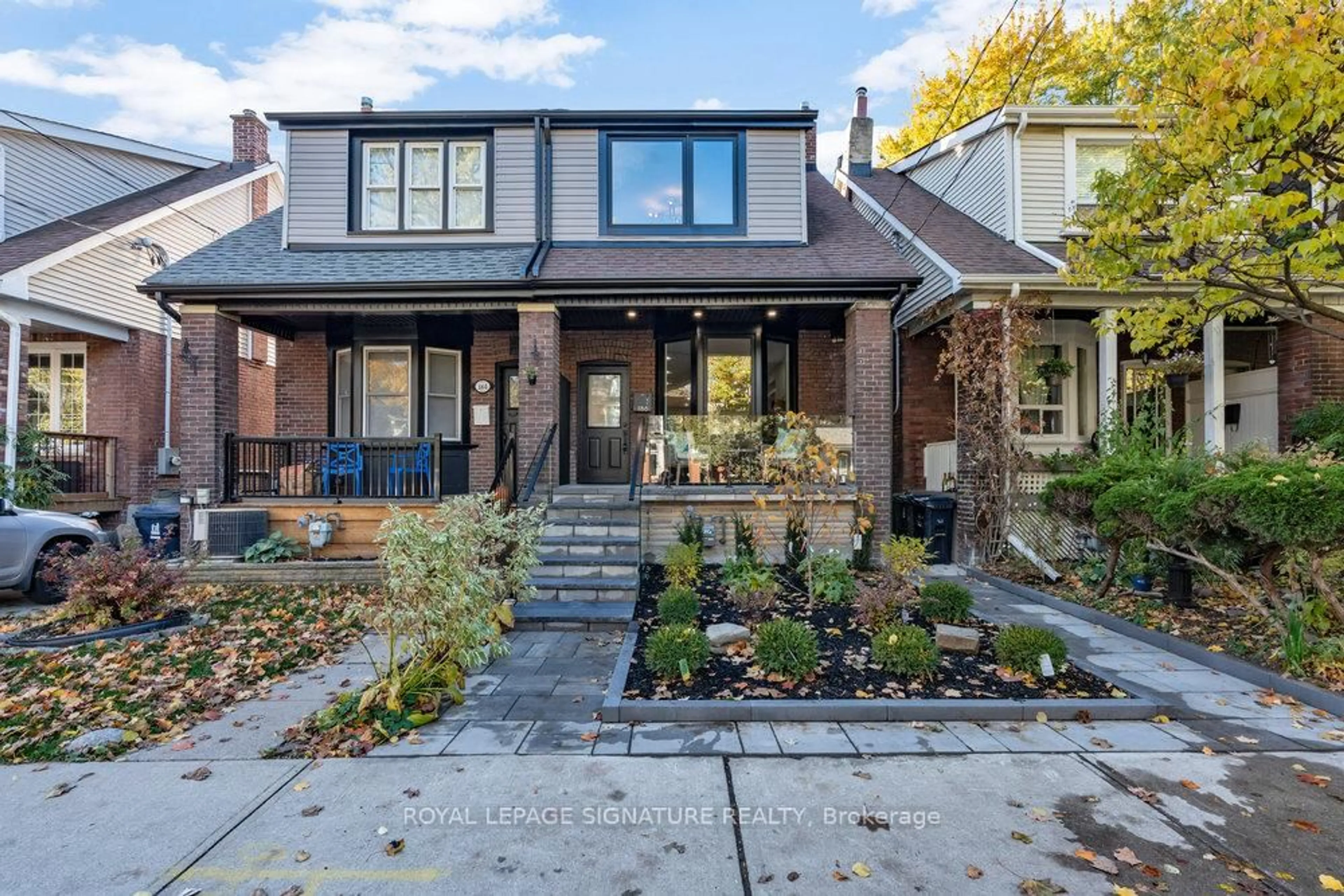 Home with brick exterior material, street for 186 Parkmount Rd, Toronto Ontario M4J 4V6