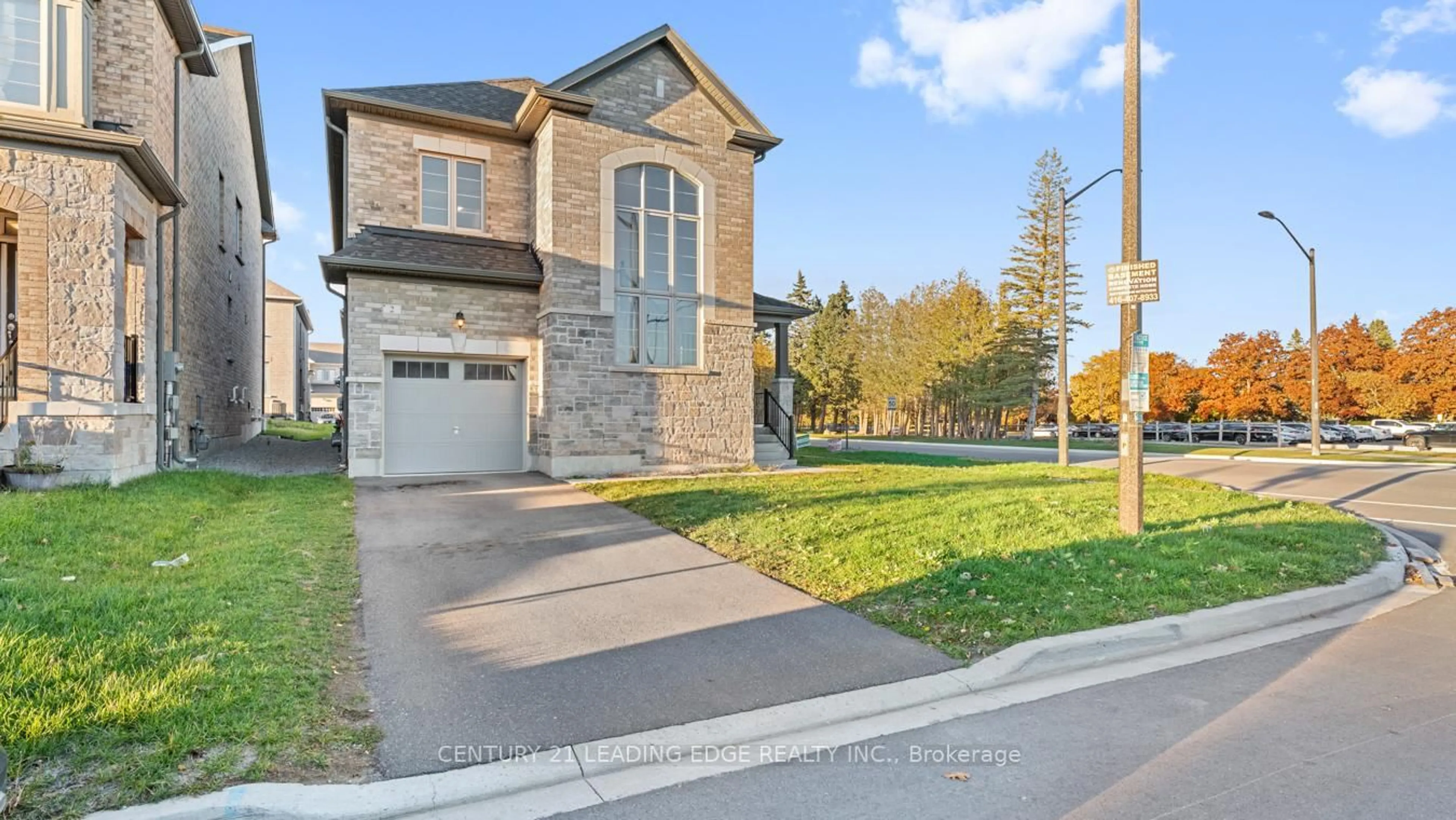 Home with brick exterior material, street for 2 Conarty Cres, Whitby Ontario L1P 0L4