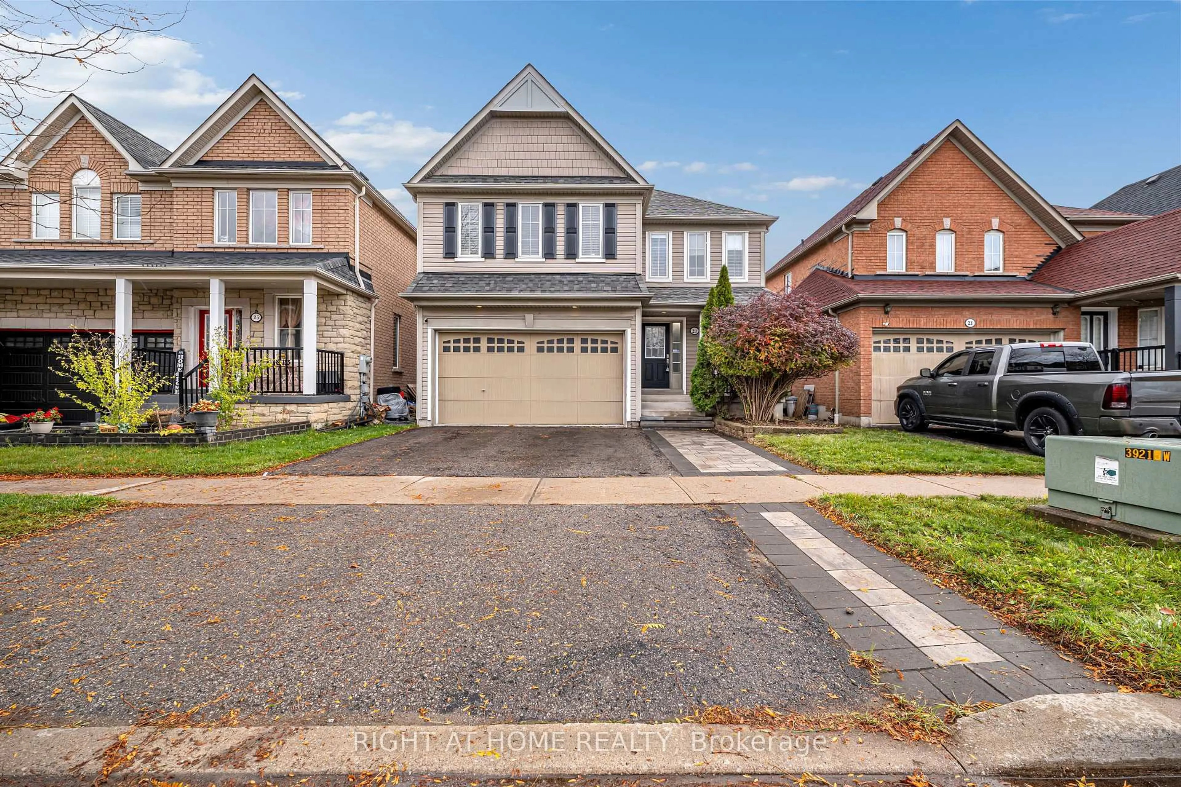 Home with brick exterior material, street for 23 Tiller St, Ajax Ontario L1Z 1X8