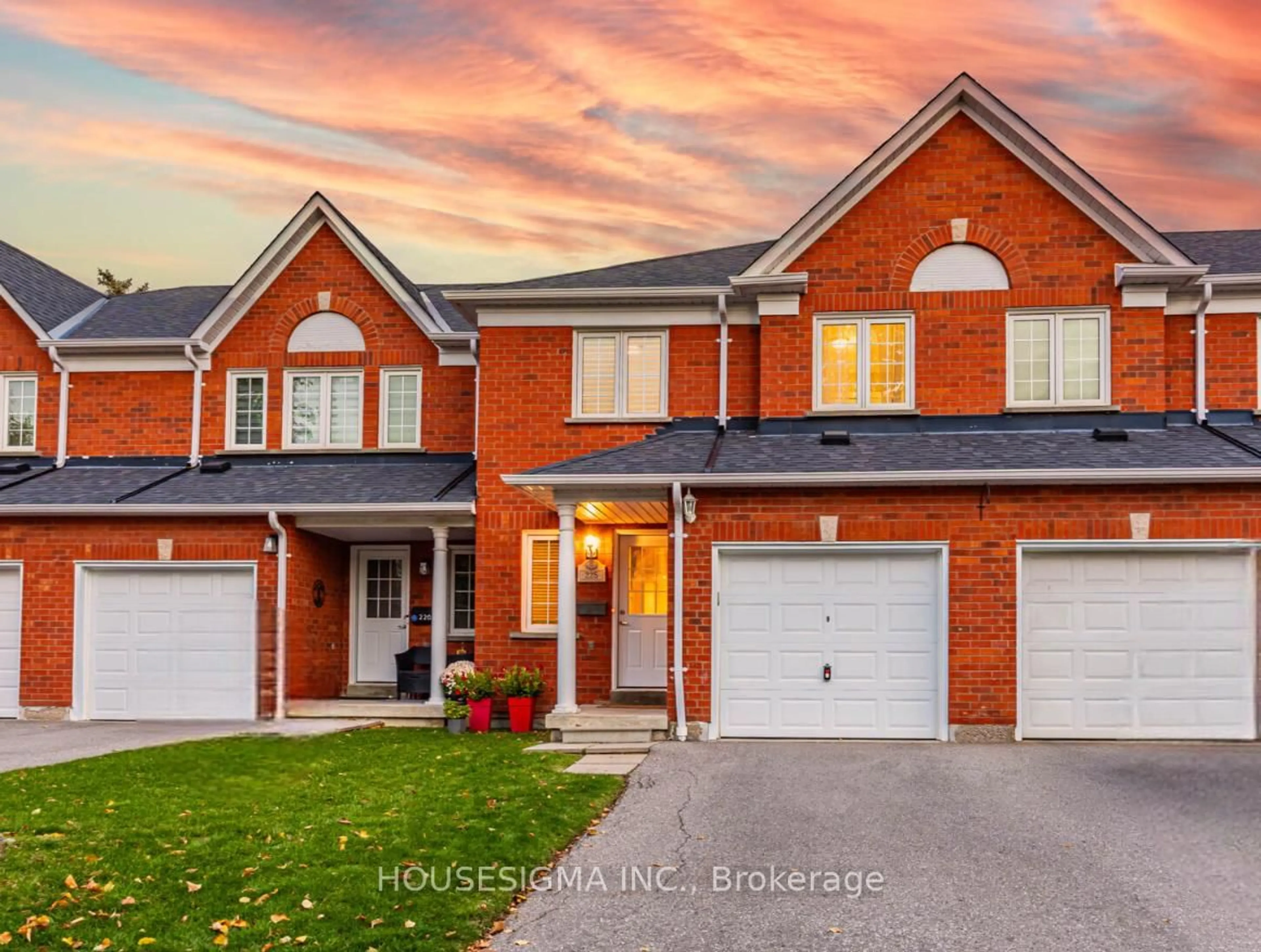 Home with brick exterior material, street for 10 Bassett Blvd #225, Whitby Ontario L1N 9C8