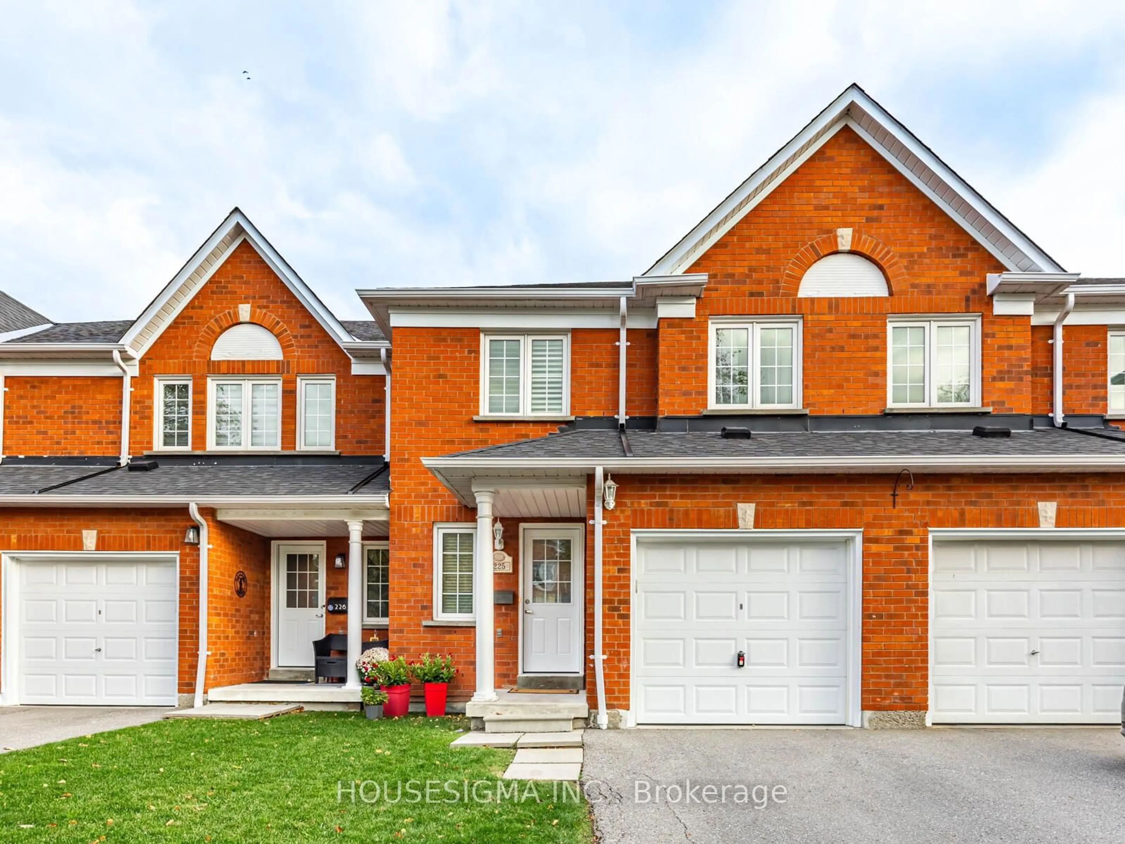 Home with brick exterior material, street for 10 Bassett Blvd #225, Whitby Ontario L1N 9C8