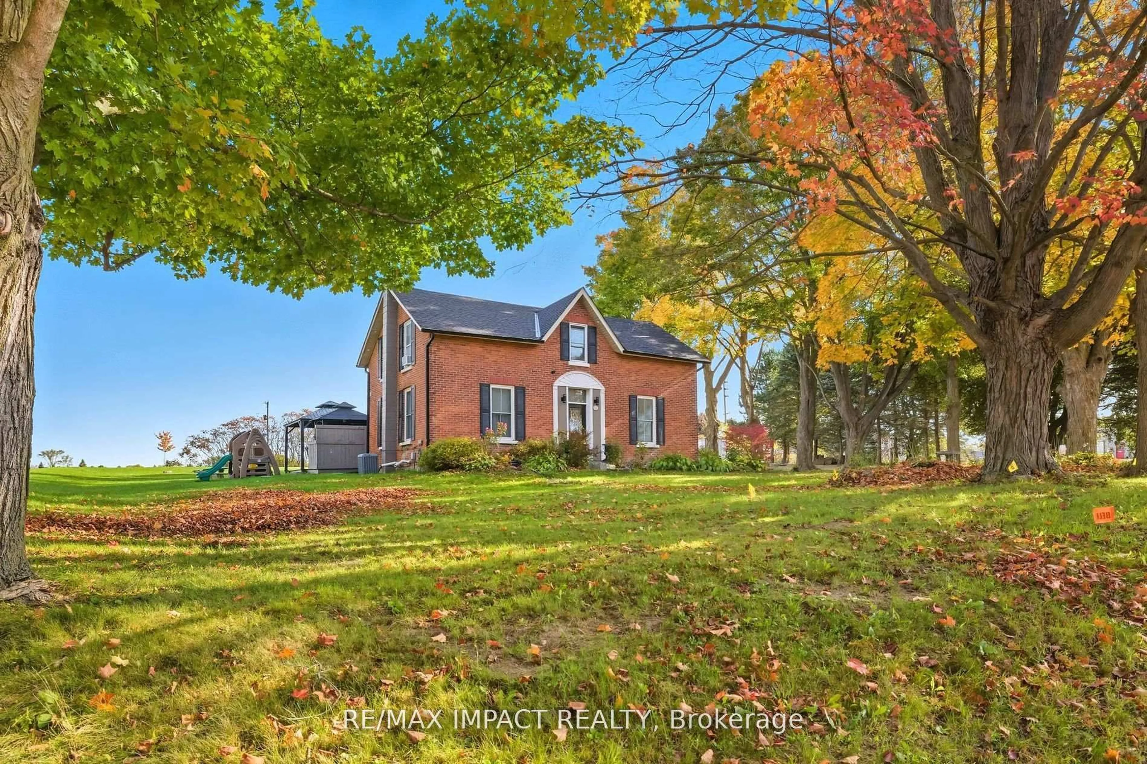 Home with brick exterior material, street for 5051 Old Scugog Rd, Clarington Ontario L0B 1J0