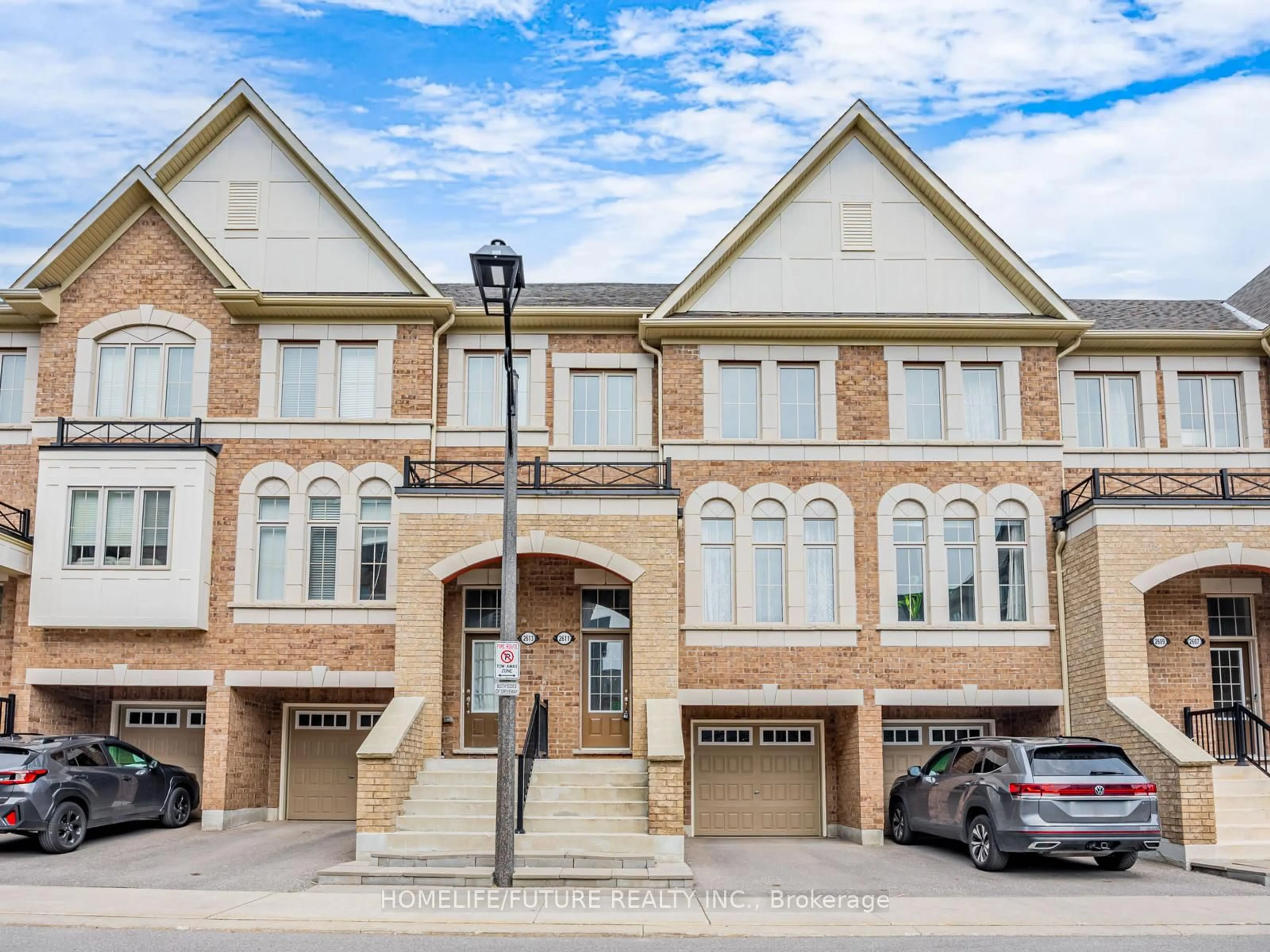 Home with brick exterior material, street for 2611 Deputy Minister Path, Oshawa Ontario L1L 0M7