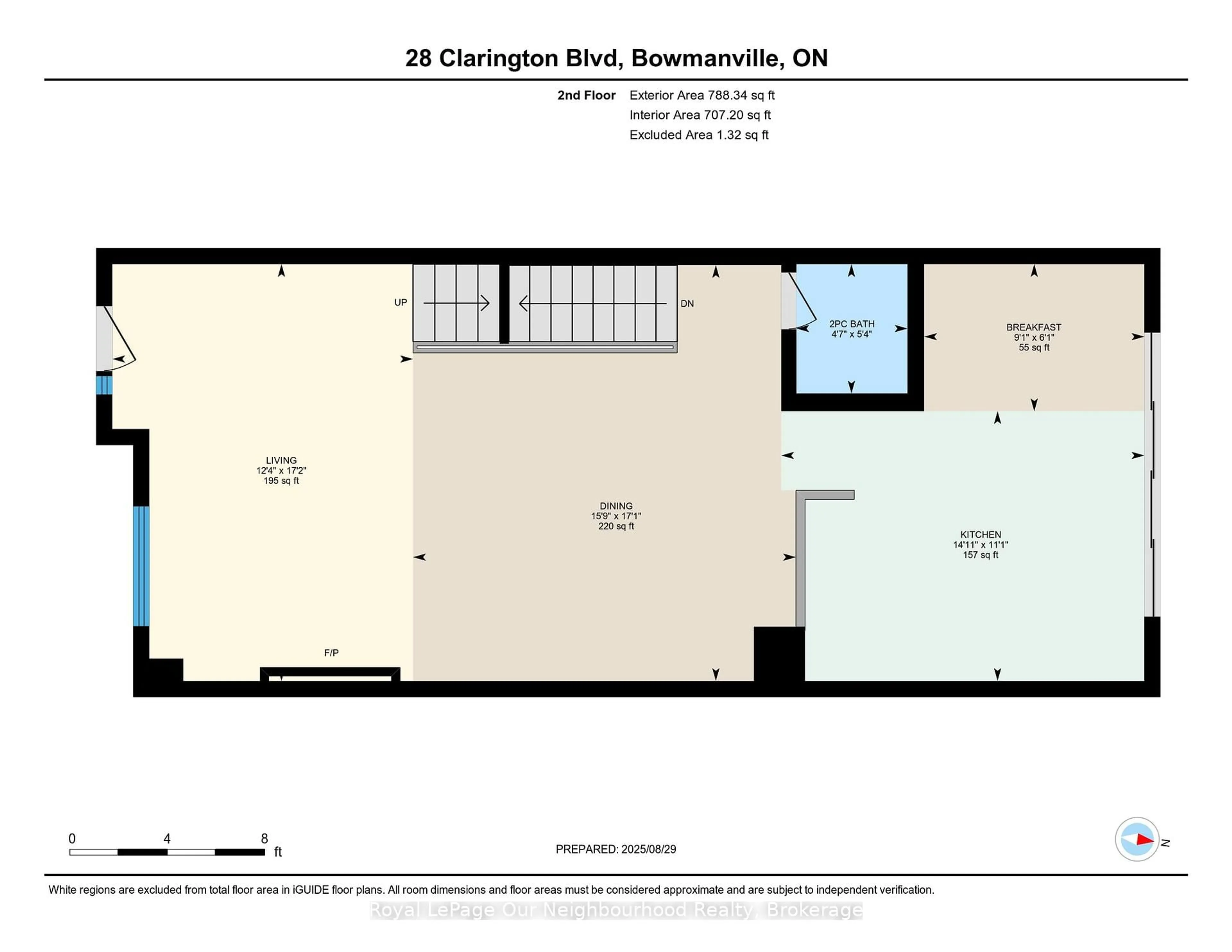 Floor plan for 28 Clarington Blvd, Clarington Ontario L1C 7E5
