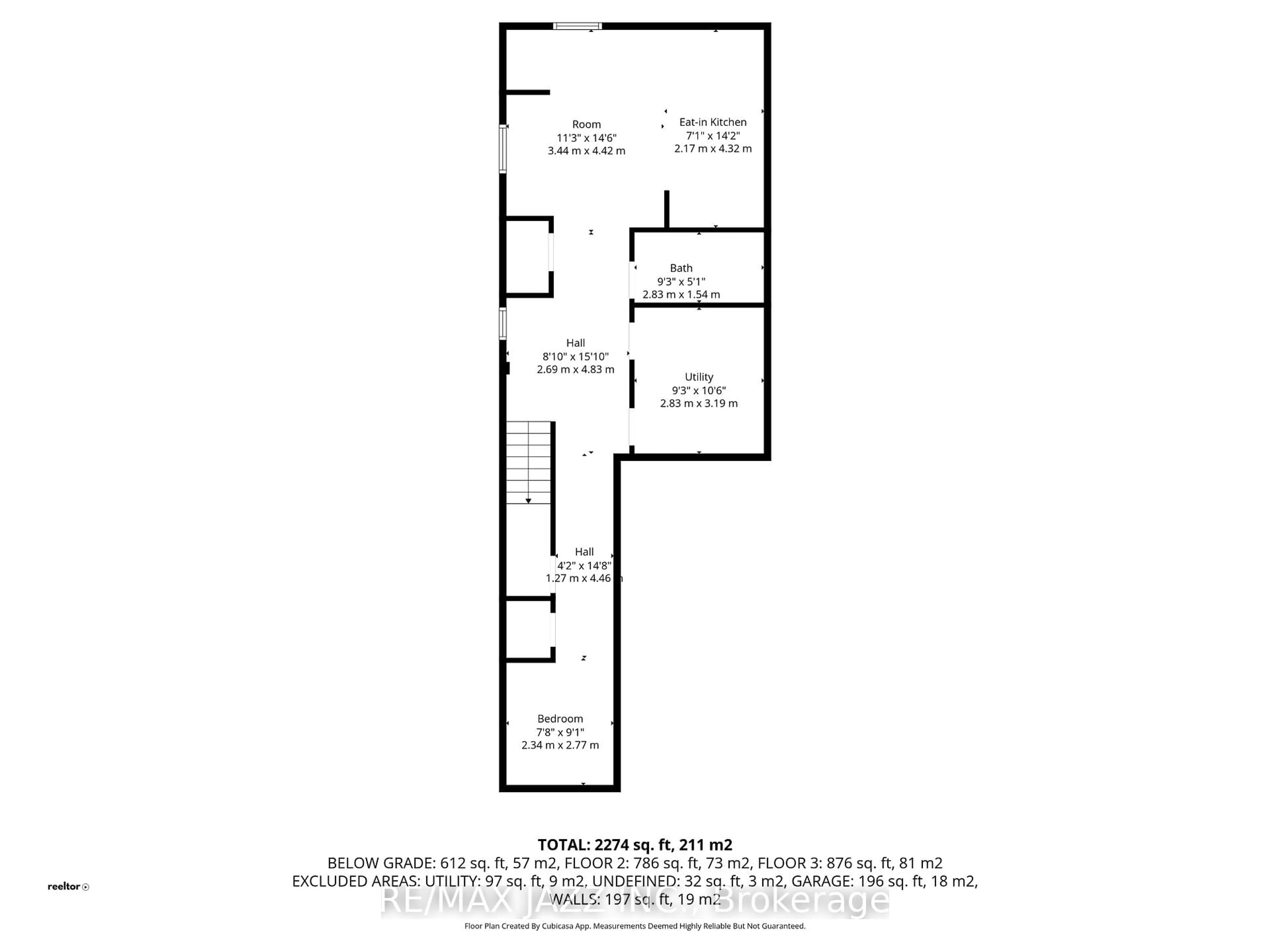 Floor plan for 127 Laing Dr, Whitby Ontario L1P 0N5