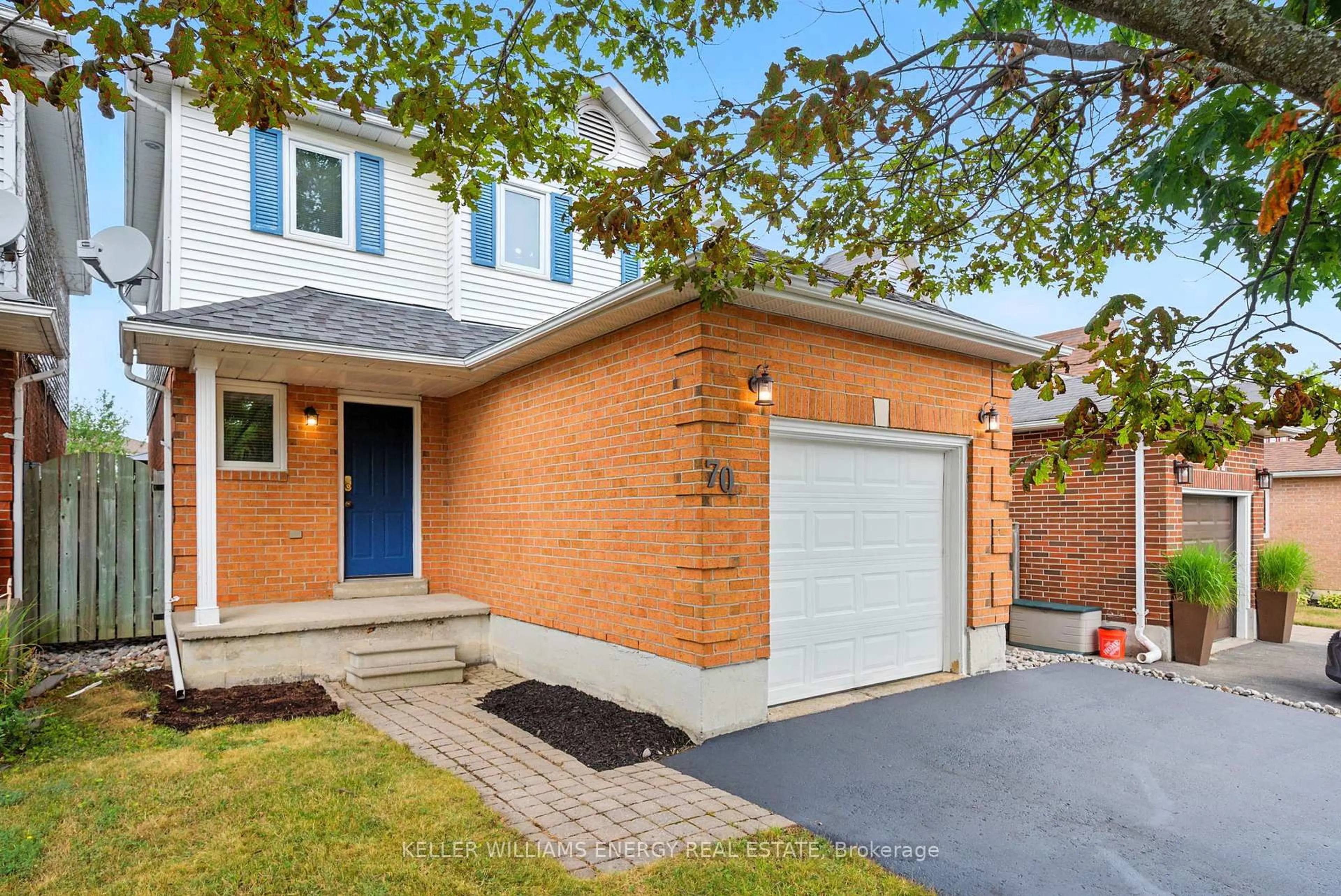 Home with brick exterior material, street for 70 Hart Blvd, Clarington Ontario L1B 1E4