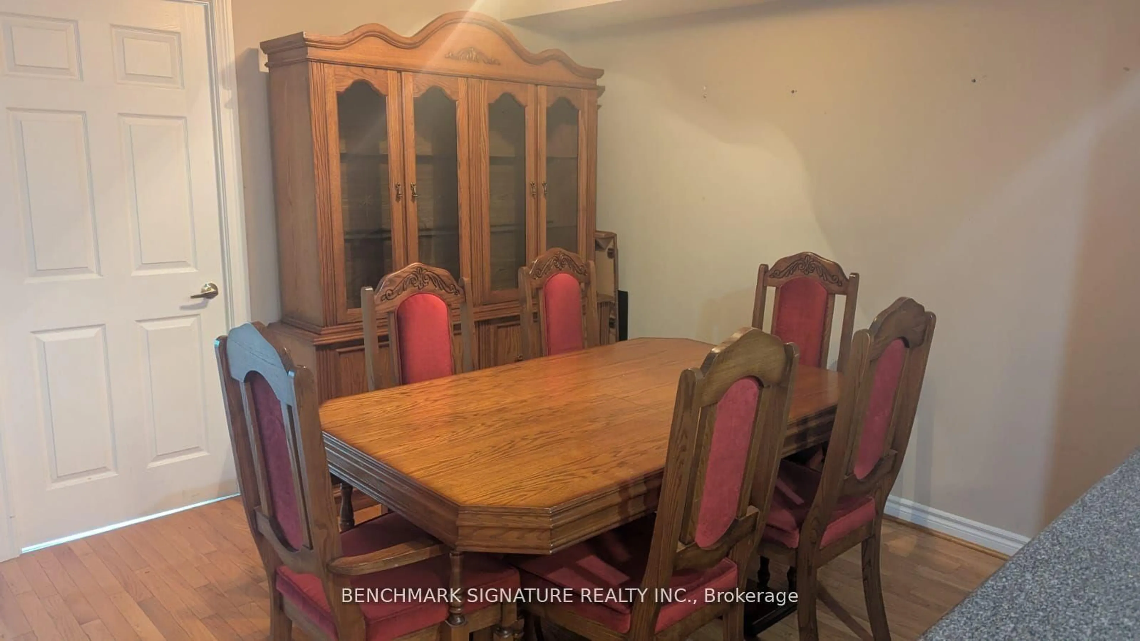 Dining room, wood/laminate floor for 125 Omni Dr #237, Toronto Ontario M1P 5A9