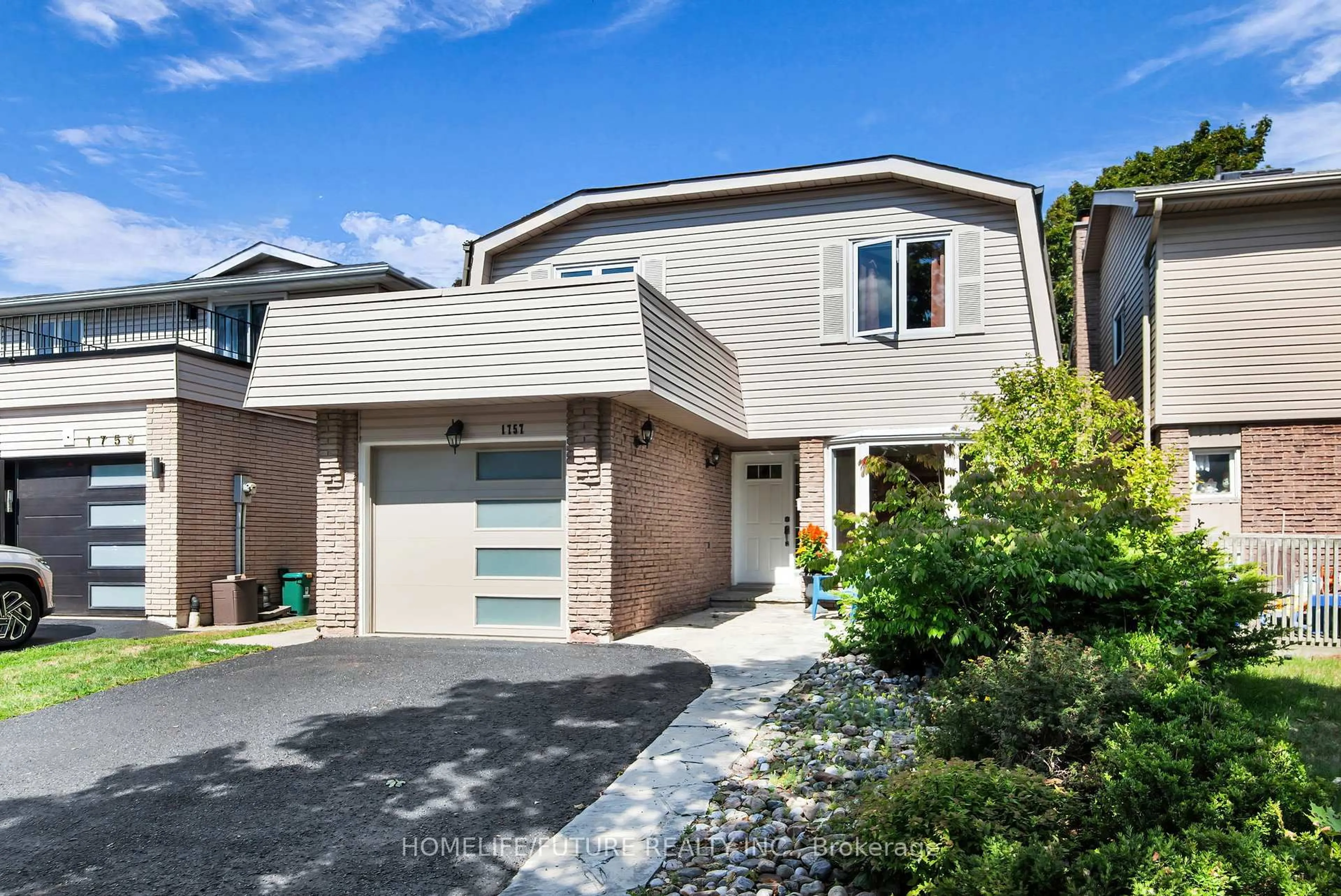 Home with brick exterior material, street for 1757 Shadybrook Dr, Pickering Ontario L1V 3A6