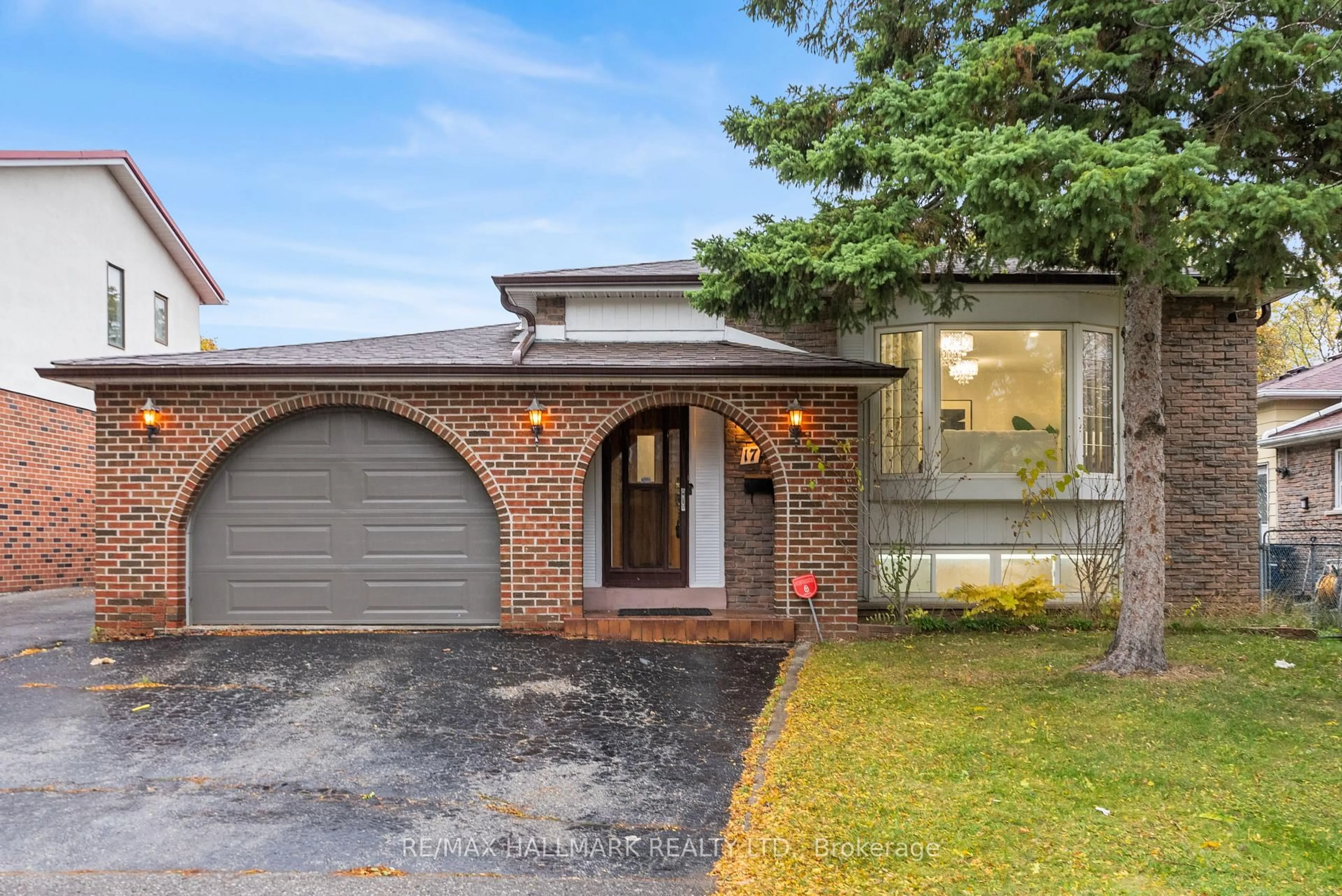 Home with brick exterior material, street for 17 Dunsfold Dr, Toronto Ontario M1B 1T5