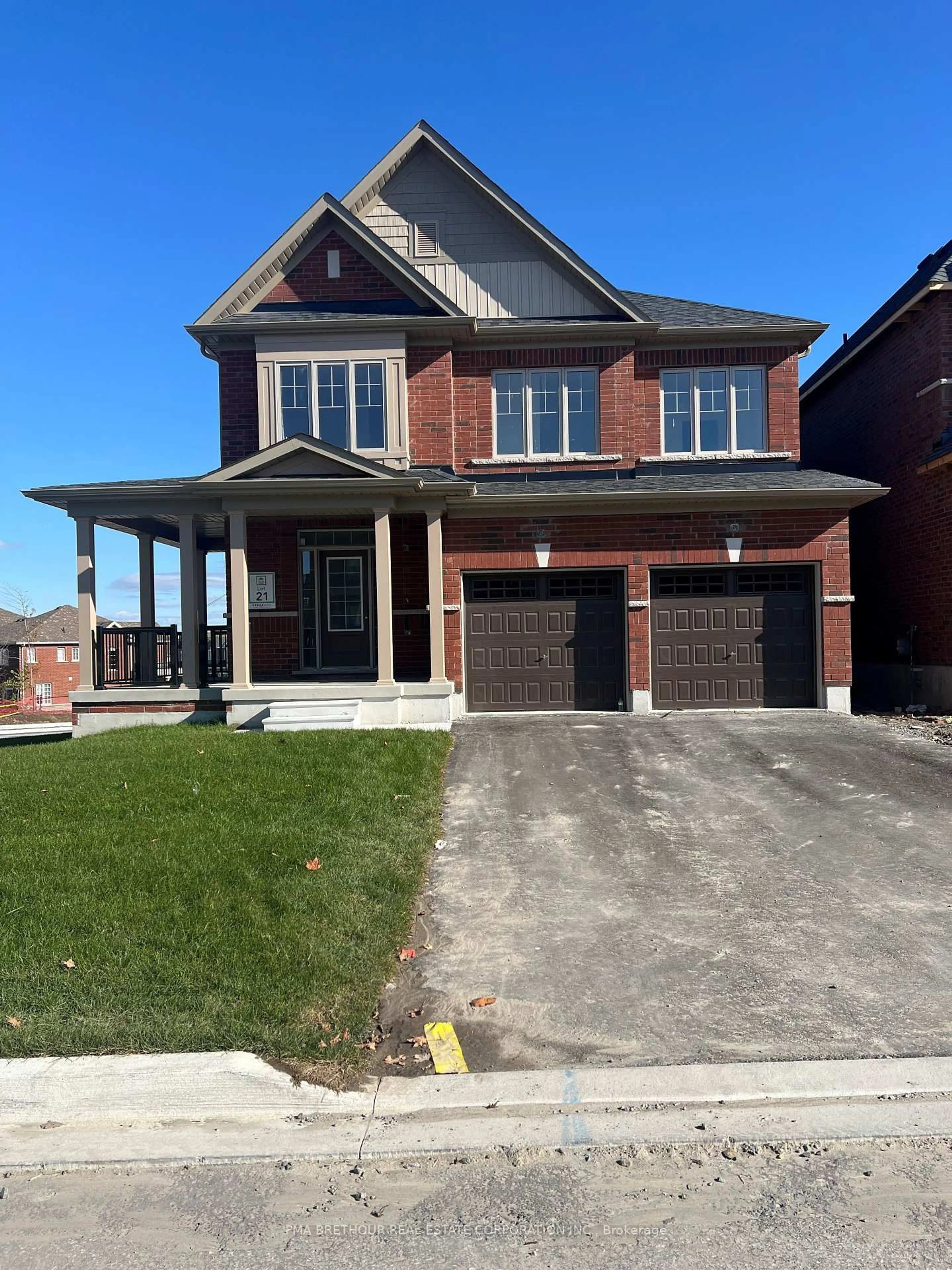 Home with brick exterior material, street for 3 Holden Crt, Scugog Ontario L9L 0B2