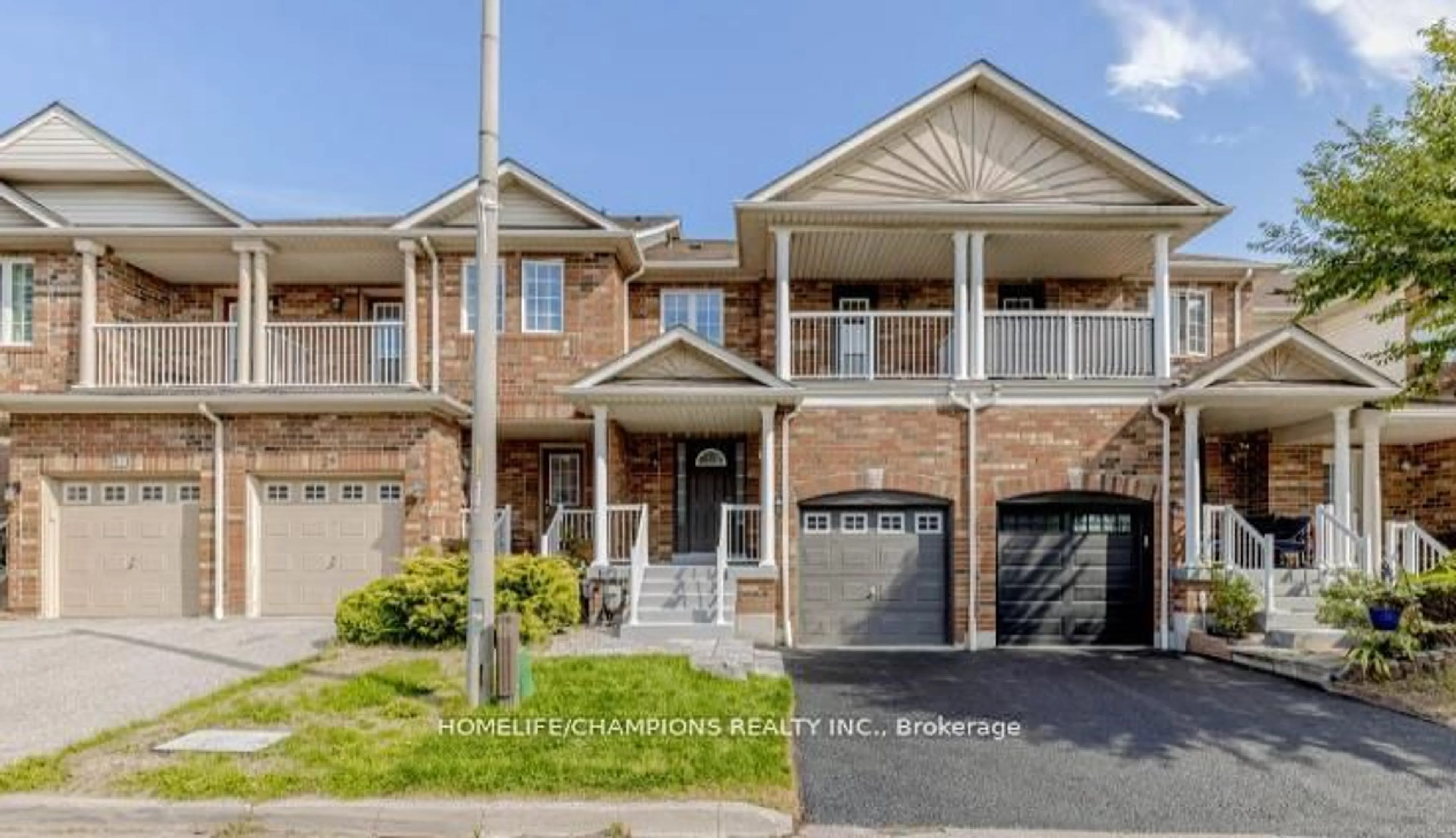 Home with brick exterior material, street for 27 Tasker Cres, Ajax Ontario L1Z 1N8