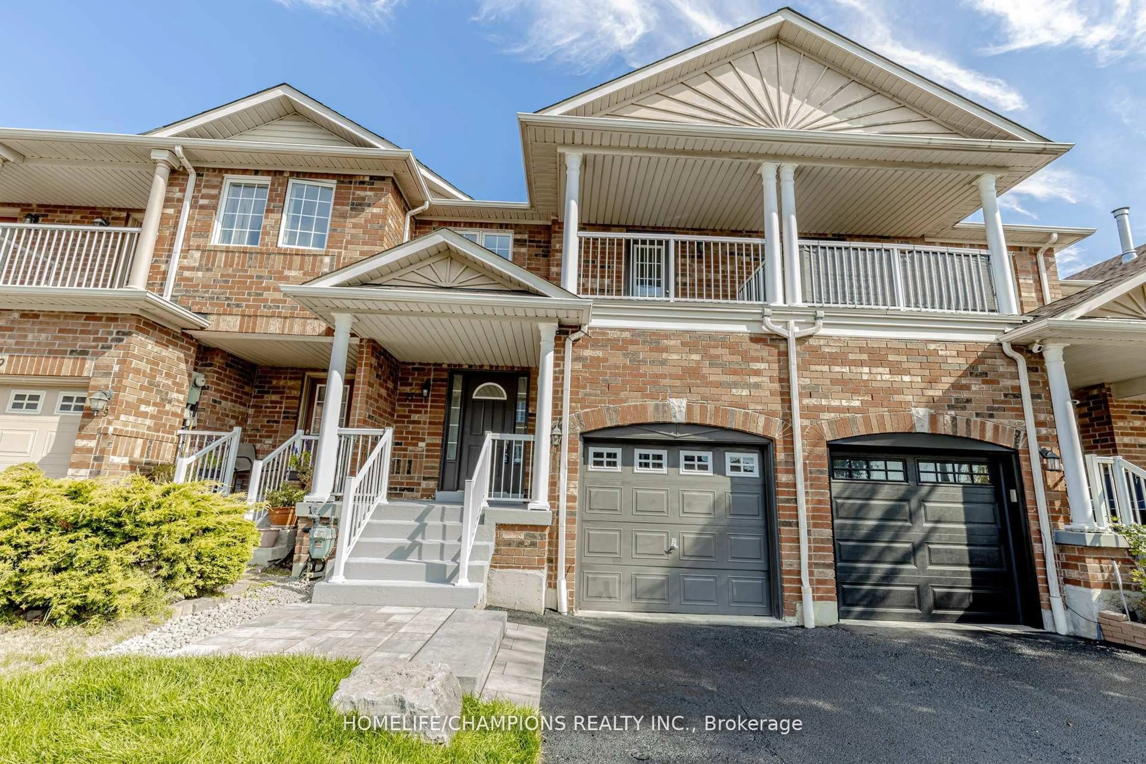 Home with brick exterior material, street for 27 Tasker Cres, Ajax Ontario L1Z 1N8