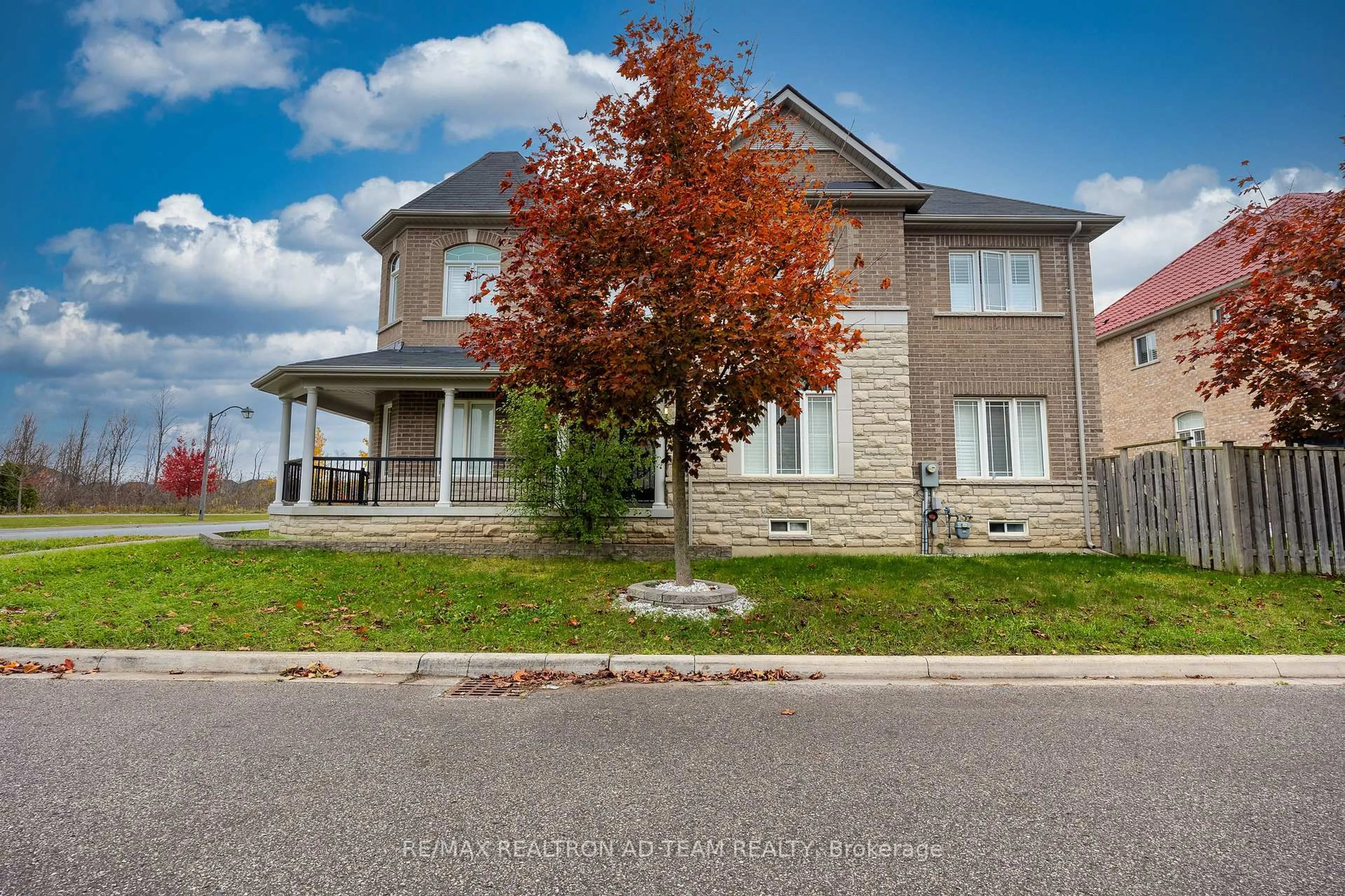 Home with brick exterior material, street for 16 Snowling Dr, Ajax Ontario L1Z 0M2