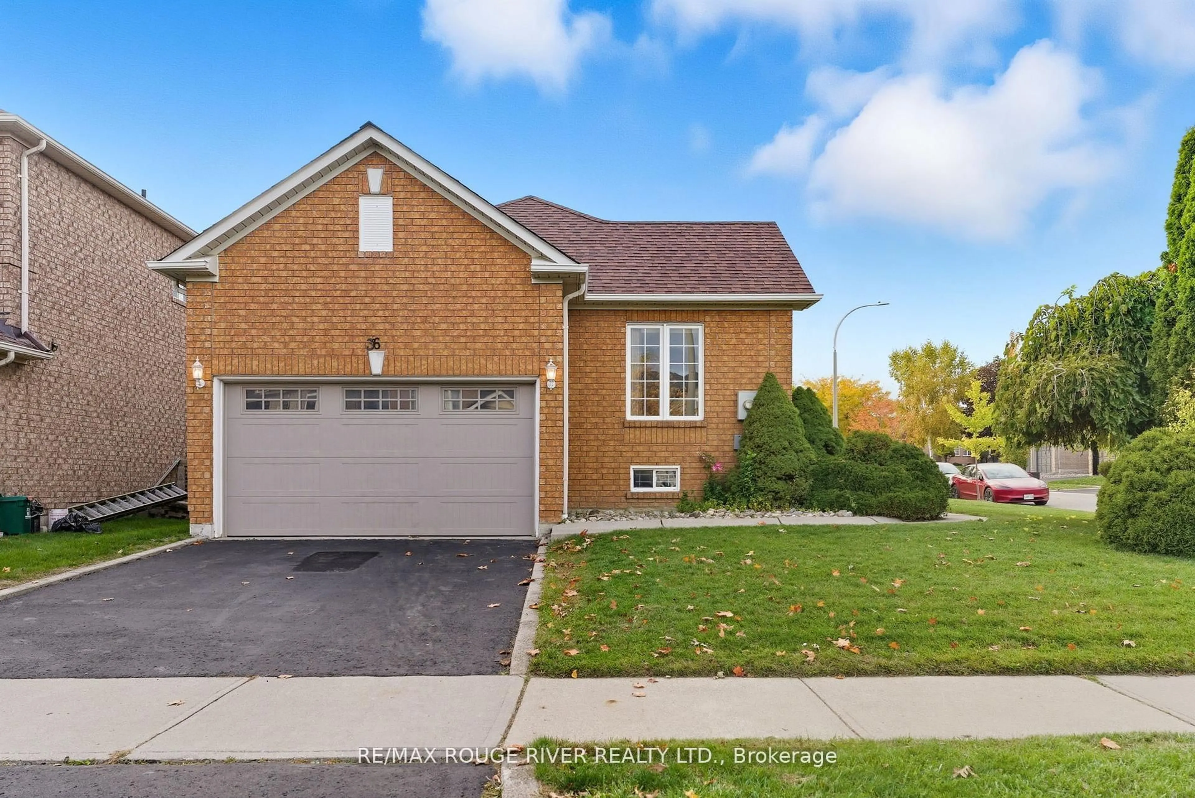 Home with brick exterior material, street for 36 Tormina Blvd, Whitby Ontario L1R 3B4