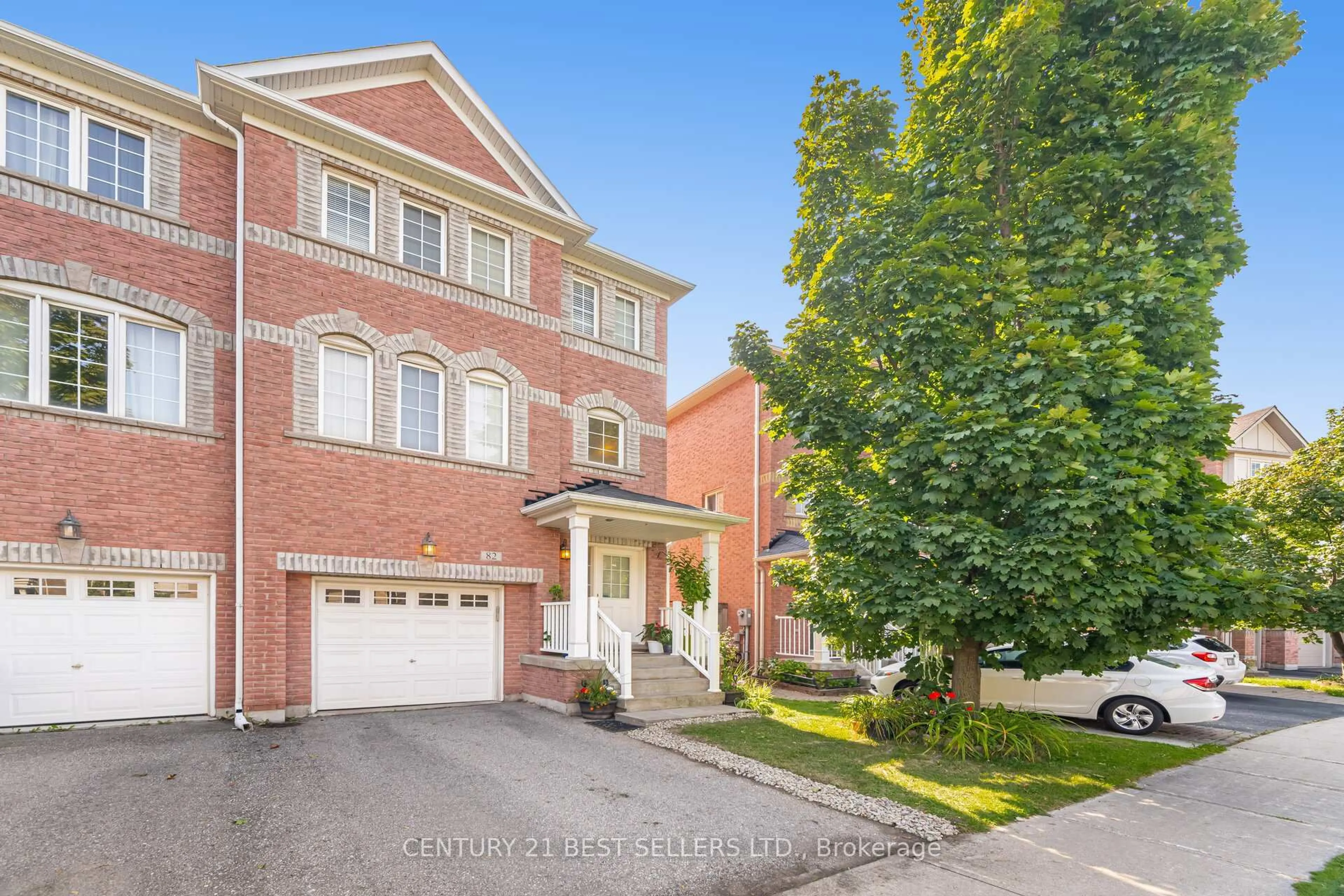 Home with brick exterior material, street for 82 Pilkington Dr, Toronto Ontario M1L 0A7