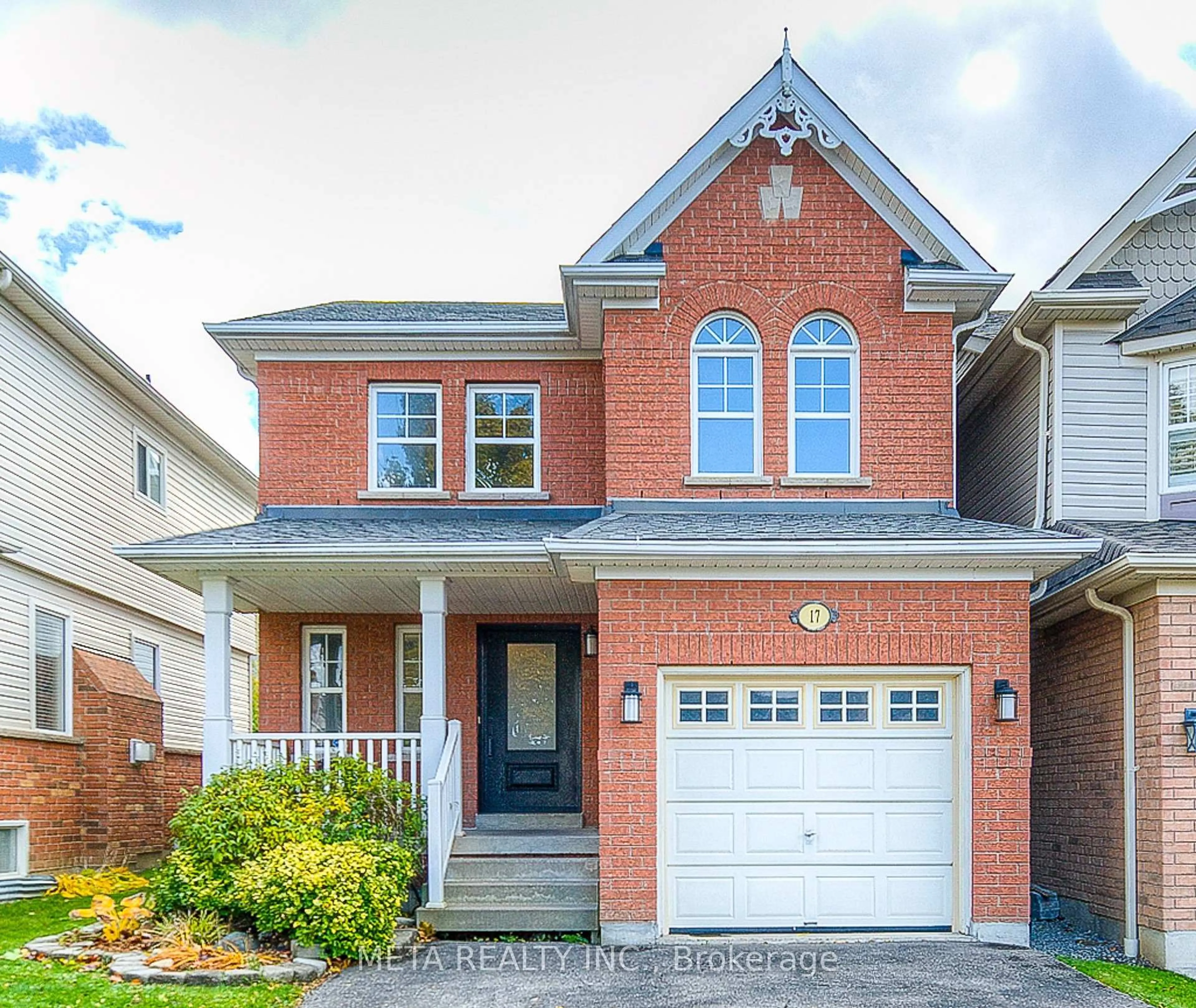 Home with brick exterior material, street for 17 Brownridge Pl, Whitby Ontario L1P 1W3