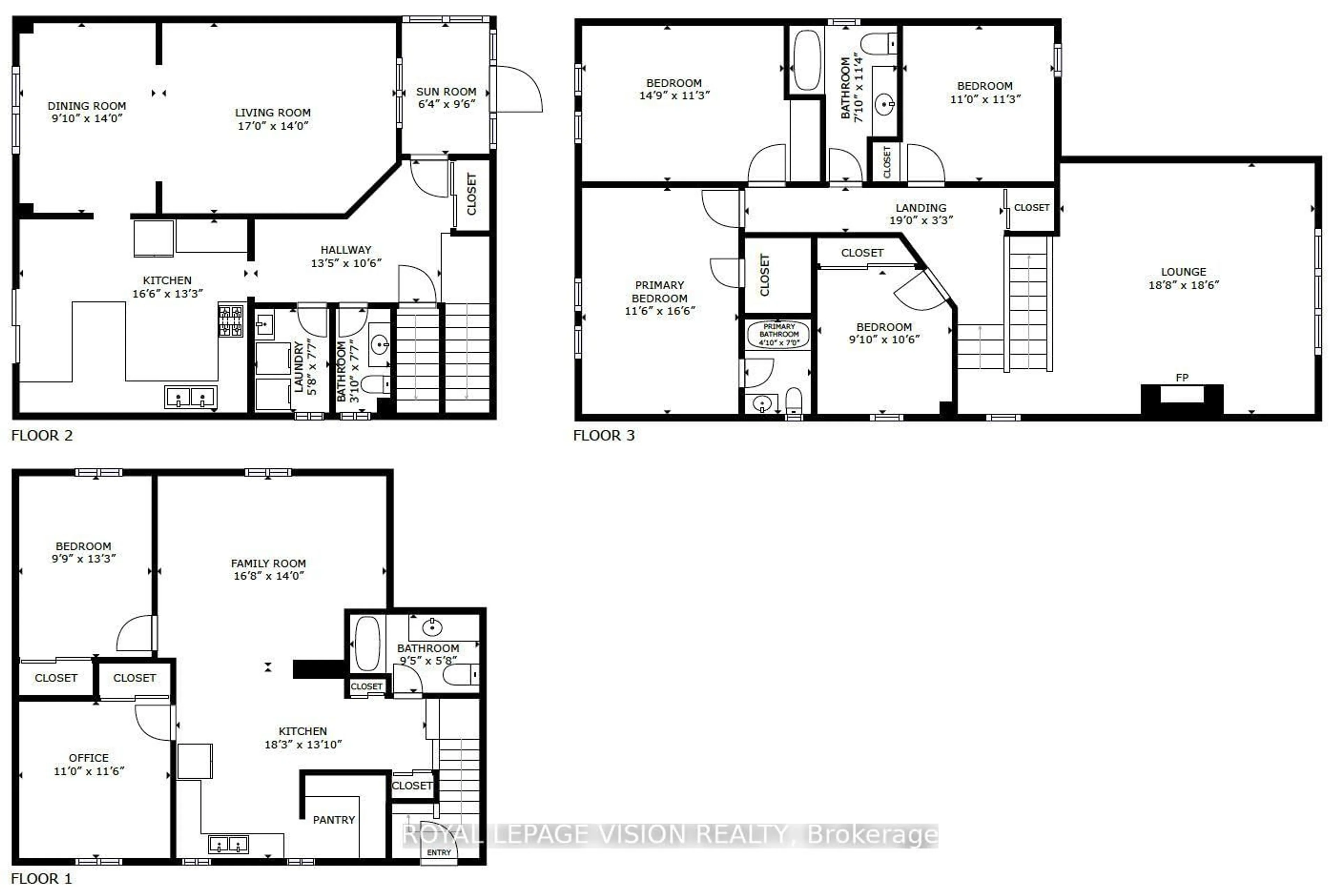 Floor plan for 28 Valley Centre Dr, Toronto Ontario M1X 1K7