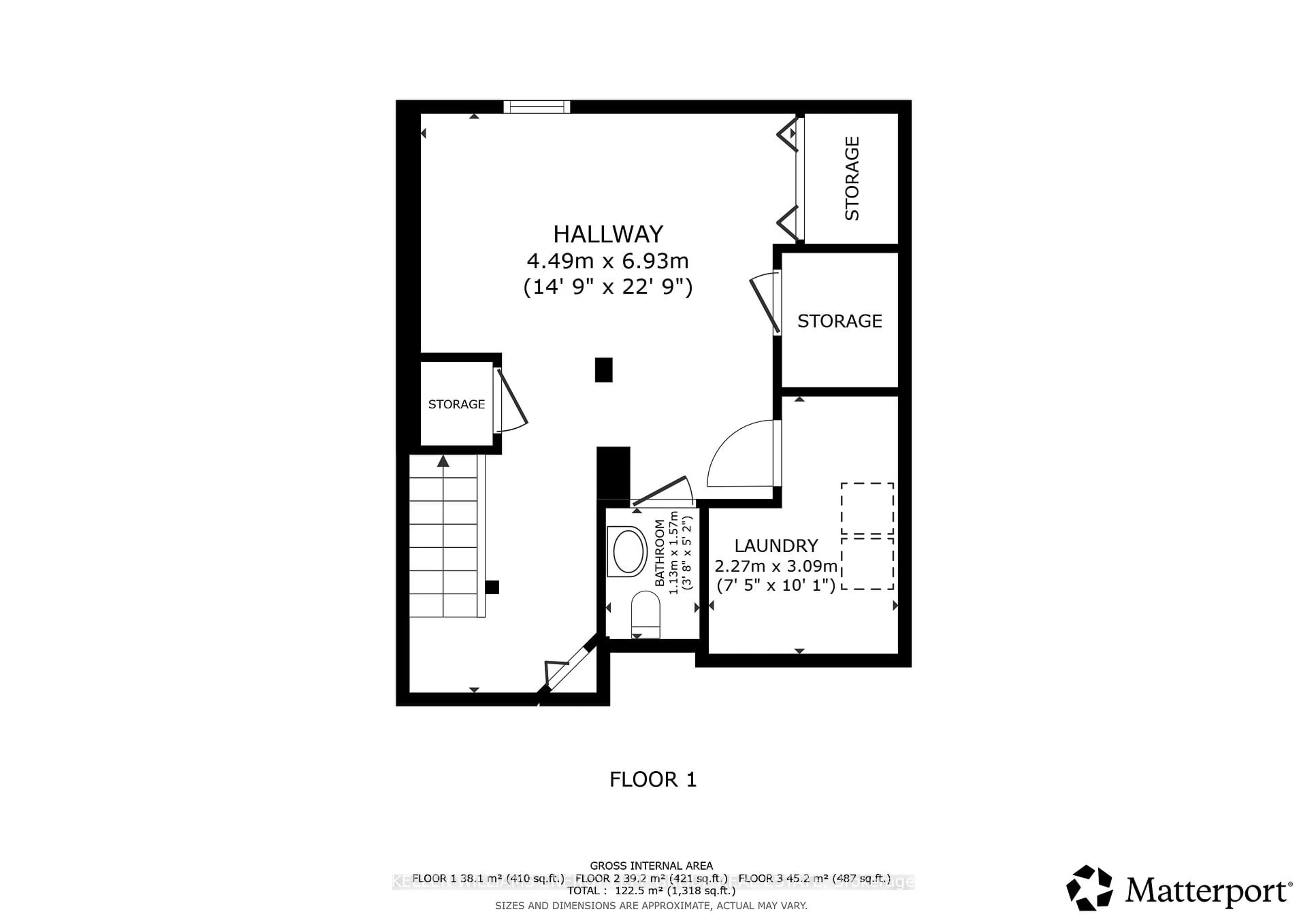Floor plan for 60 Galbraith Crt, Clarington Ontario L1C 4P6