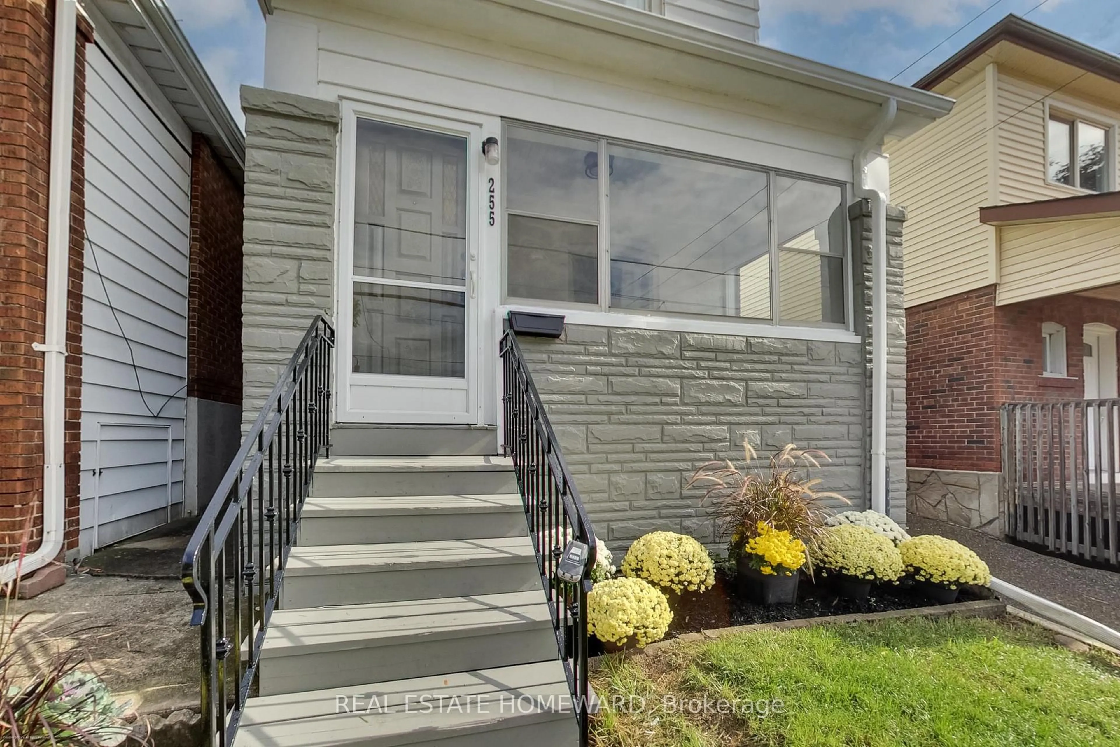 Home with brick exterior material, street for 255 Westlake Ave, Toronto Ontario M4C 4T3