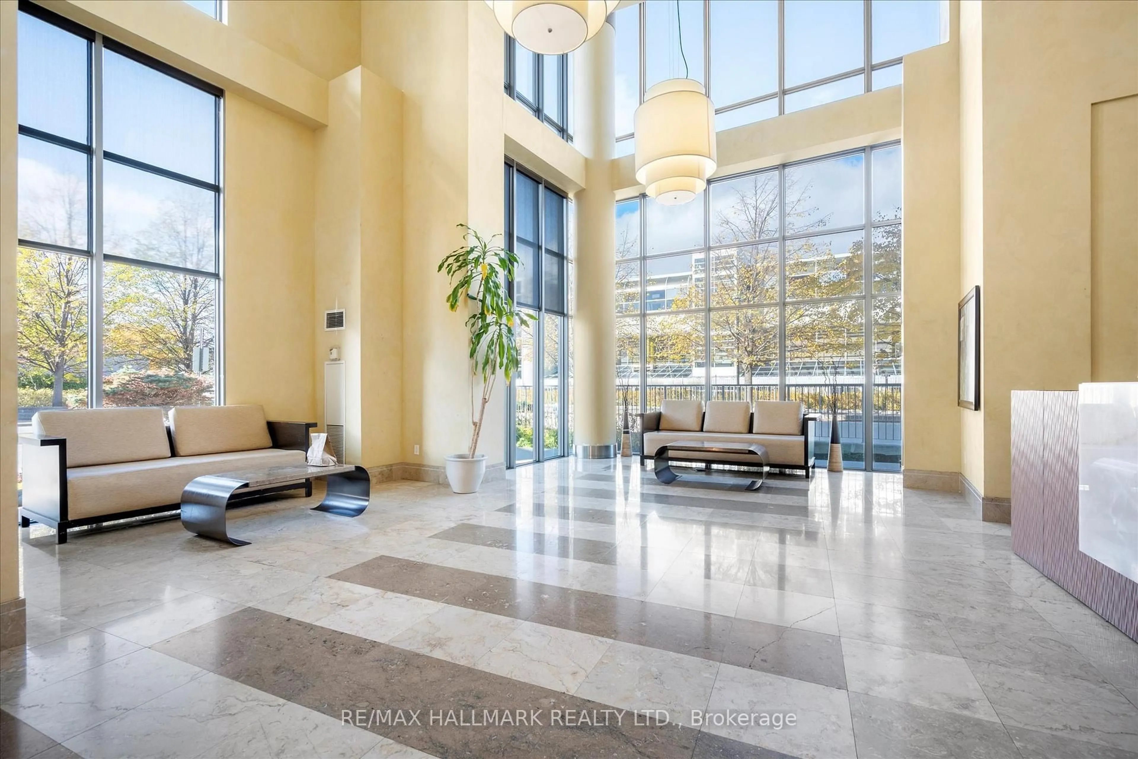 Lobby for 60 Brian Harrison Way #1008, Toronto Ontario M1P 5J5