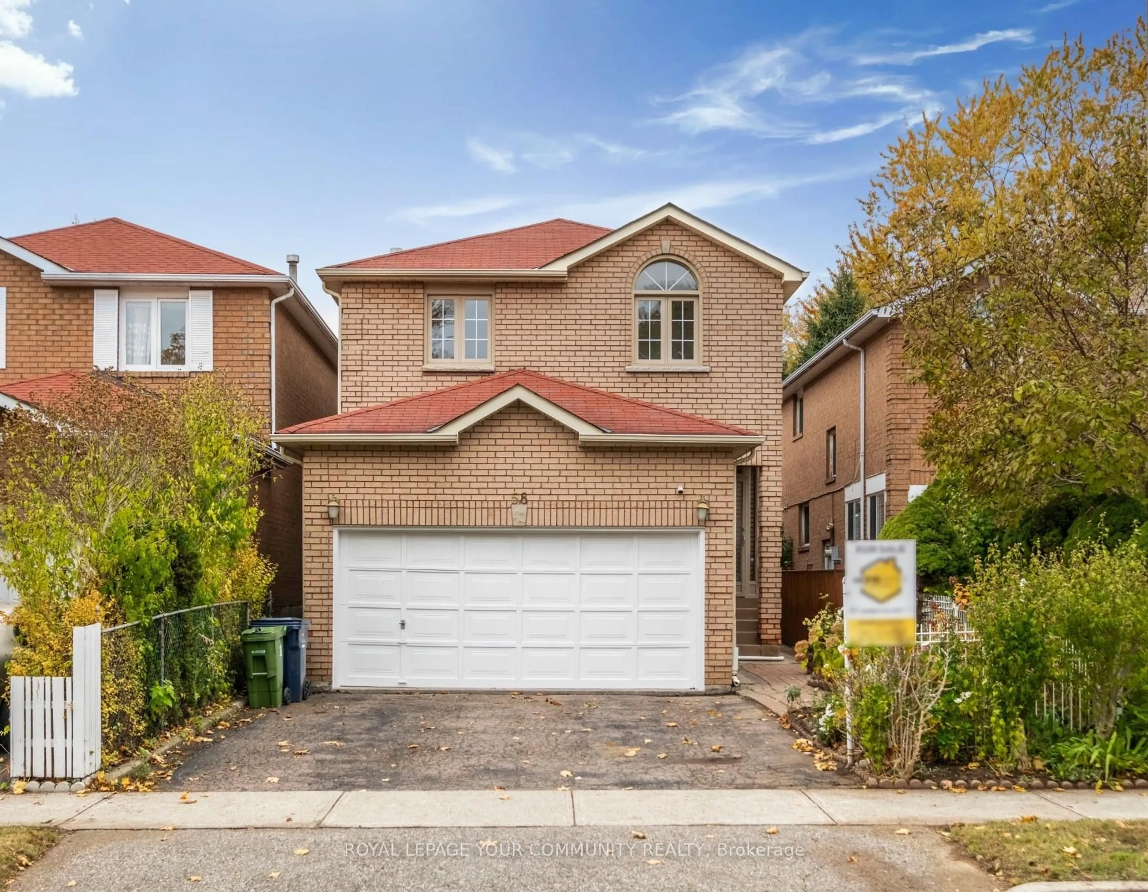 Home with brick exterior material, street for 58 Deanscroft Sq, Toronto Ontario M1E 4W9