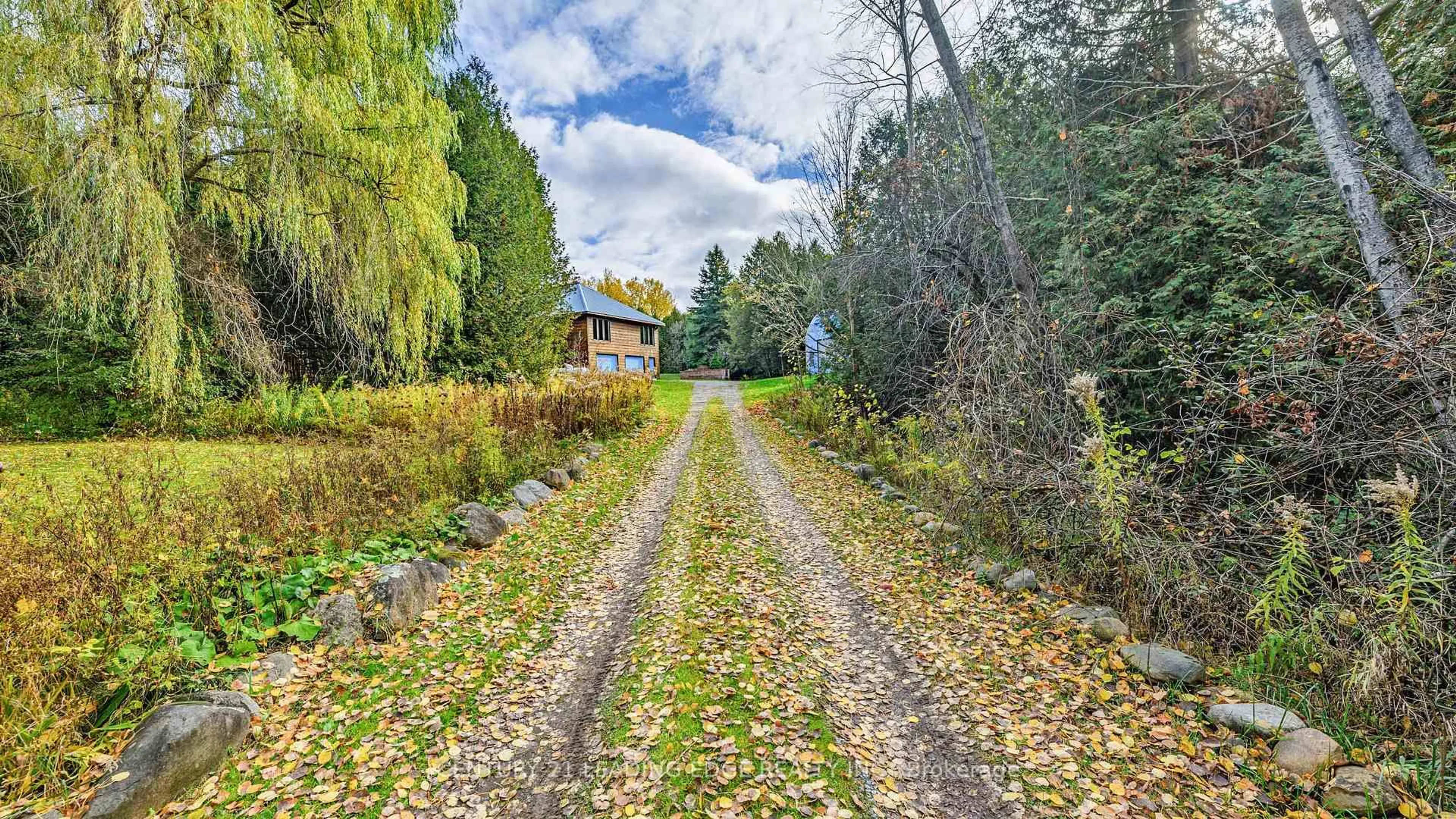 A pic from outside/outdoor area/front of a property/back of a property/a pic from drone, forest/trees view for 430 CRAGG Rd, Scugog Ontario L9P 1R3