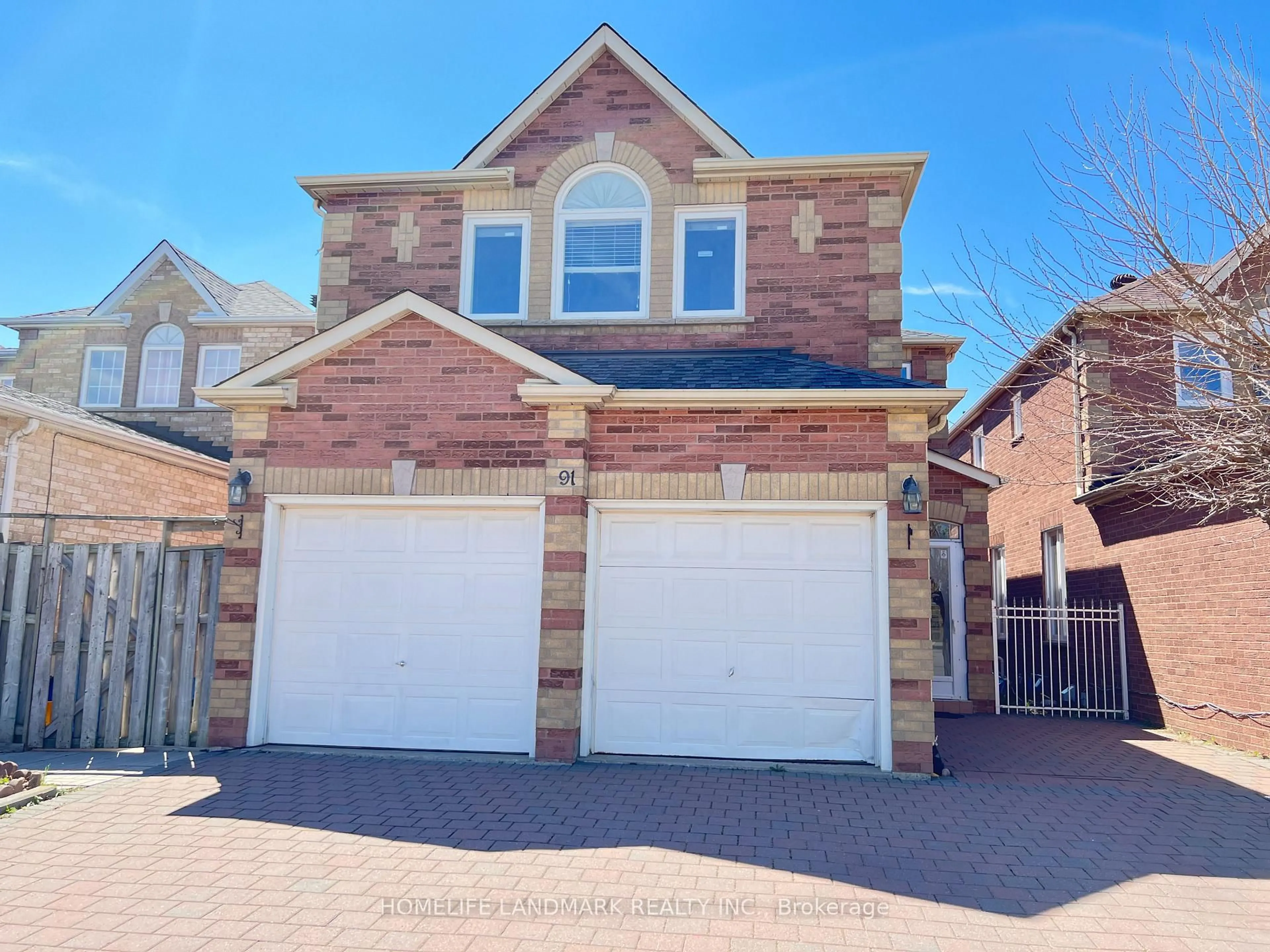 Home with brick exterior material, street for 91 Scoville Sq, Toronto Ontario M1V 5M1