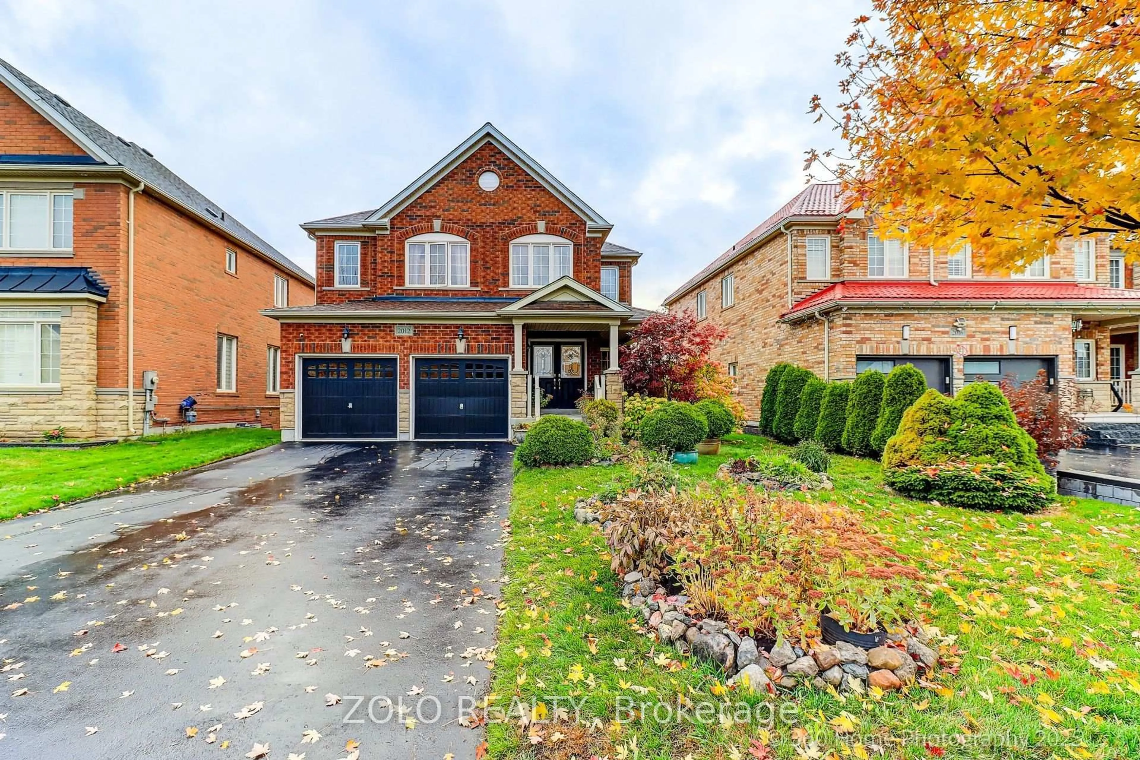 Home with brick exterior material, street for 2012 Queensbury Dr, Oshawa Ontario L1K 0R9