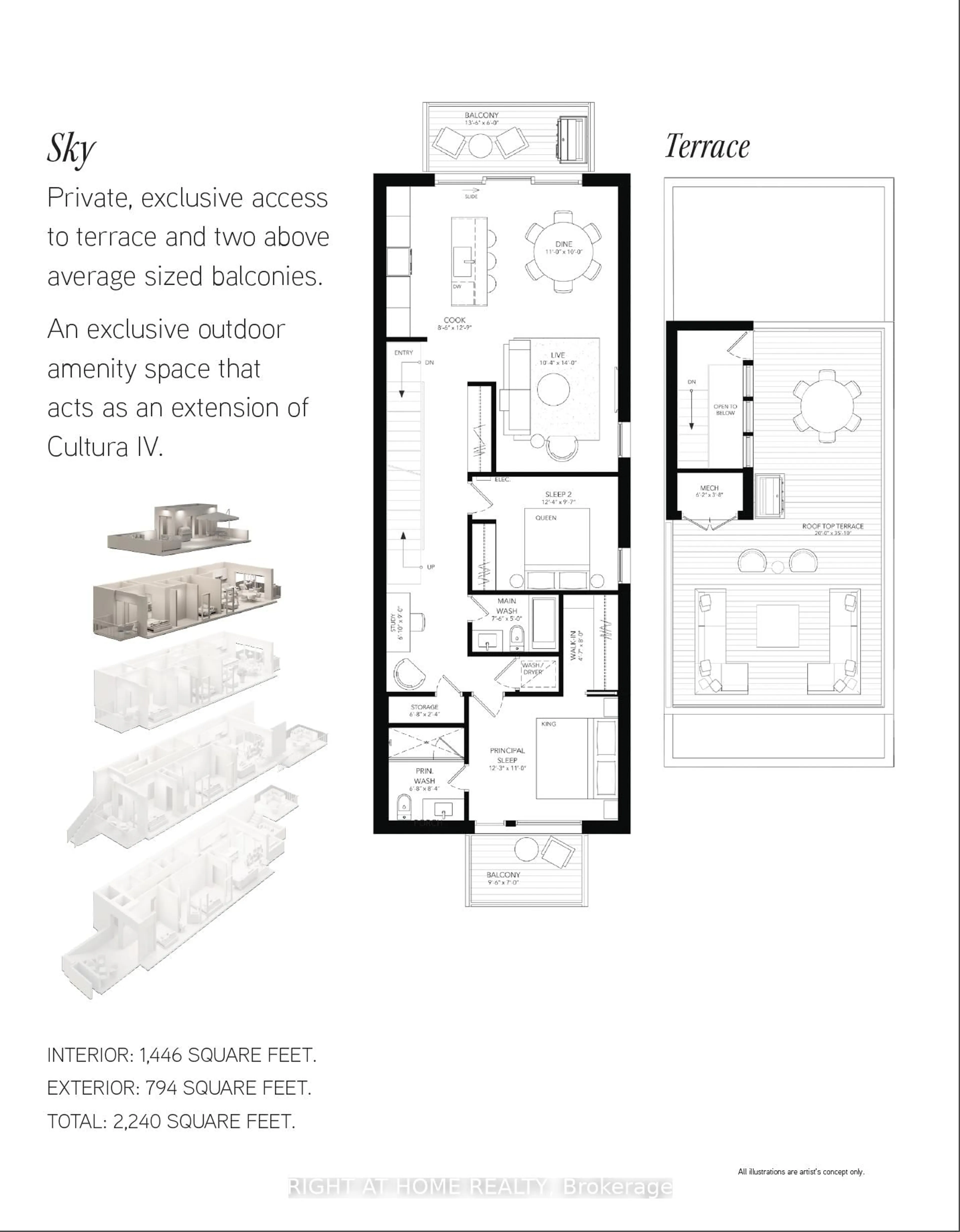 Floor plan for 2343 Gerrard St, Toronto Ontario M4E 2E6