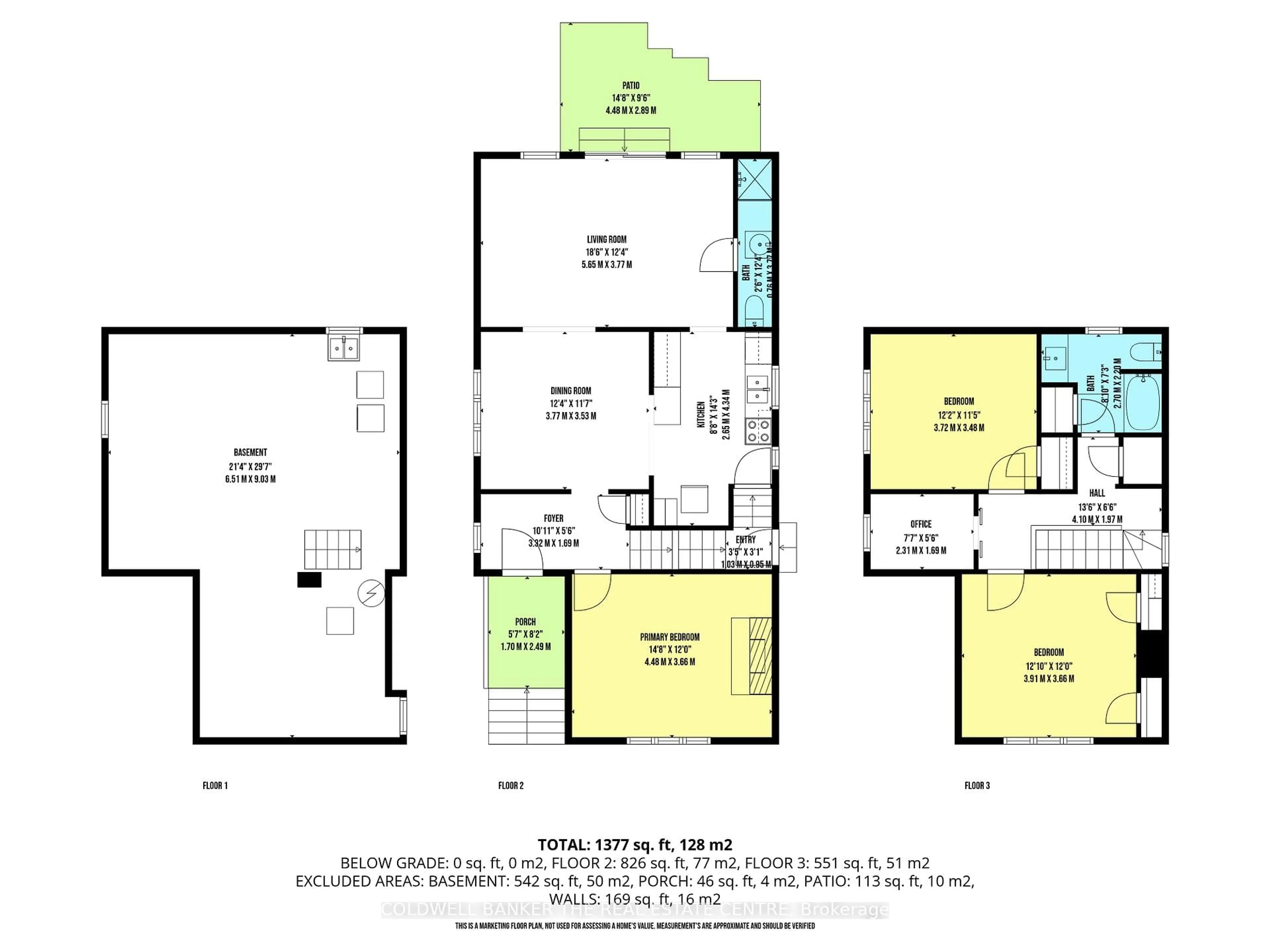 Floor plan for 105 Hillcroft St, Oshawa Ontario L1G 2L3