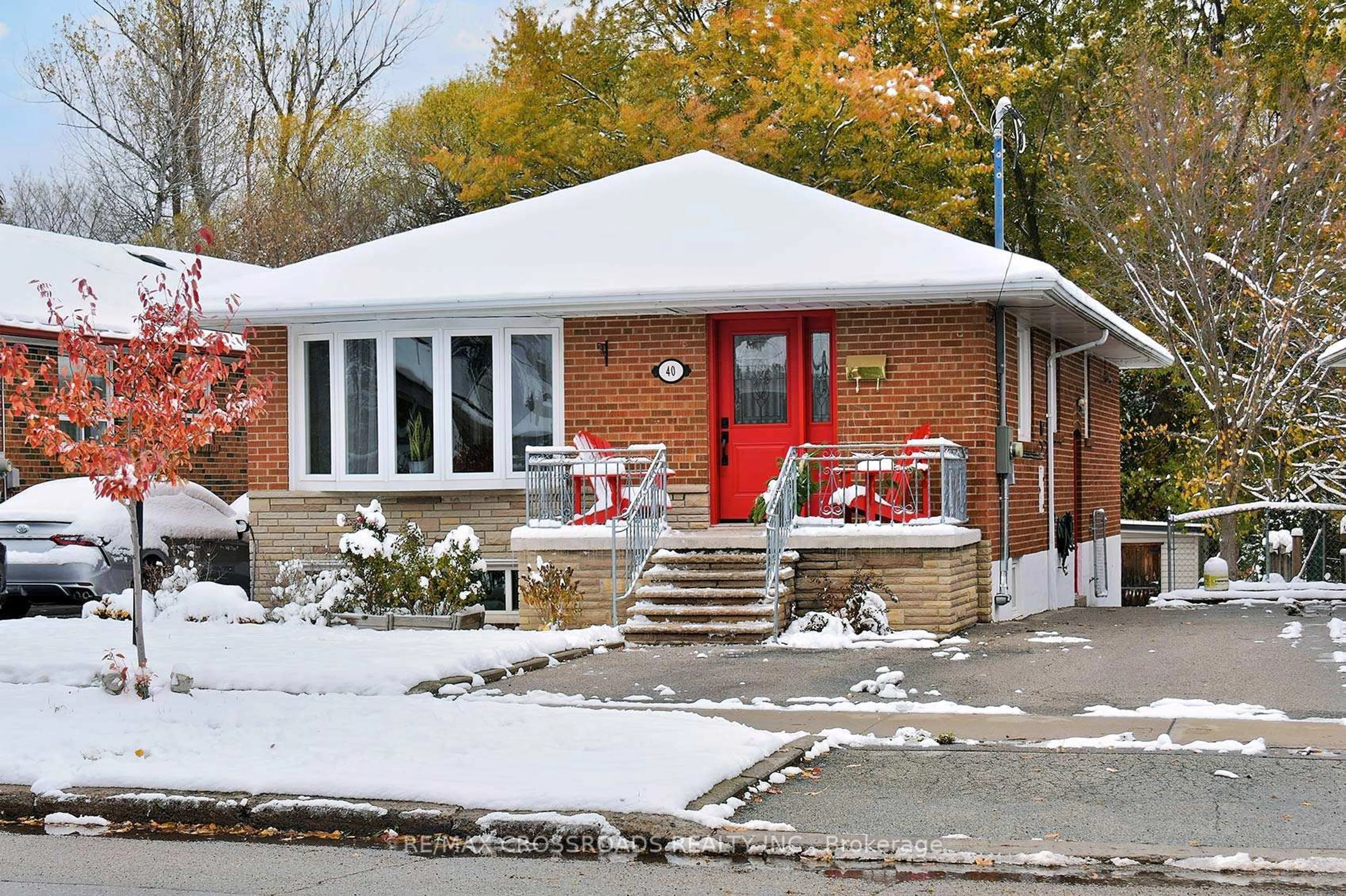 Home with brick exterior material, street for 40 Stansbury Cres, Toronto Ontario M1K 4R6