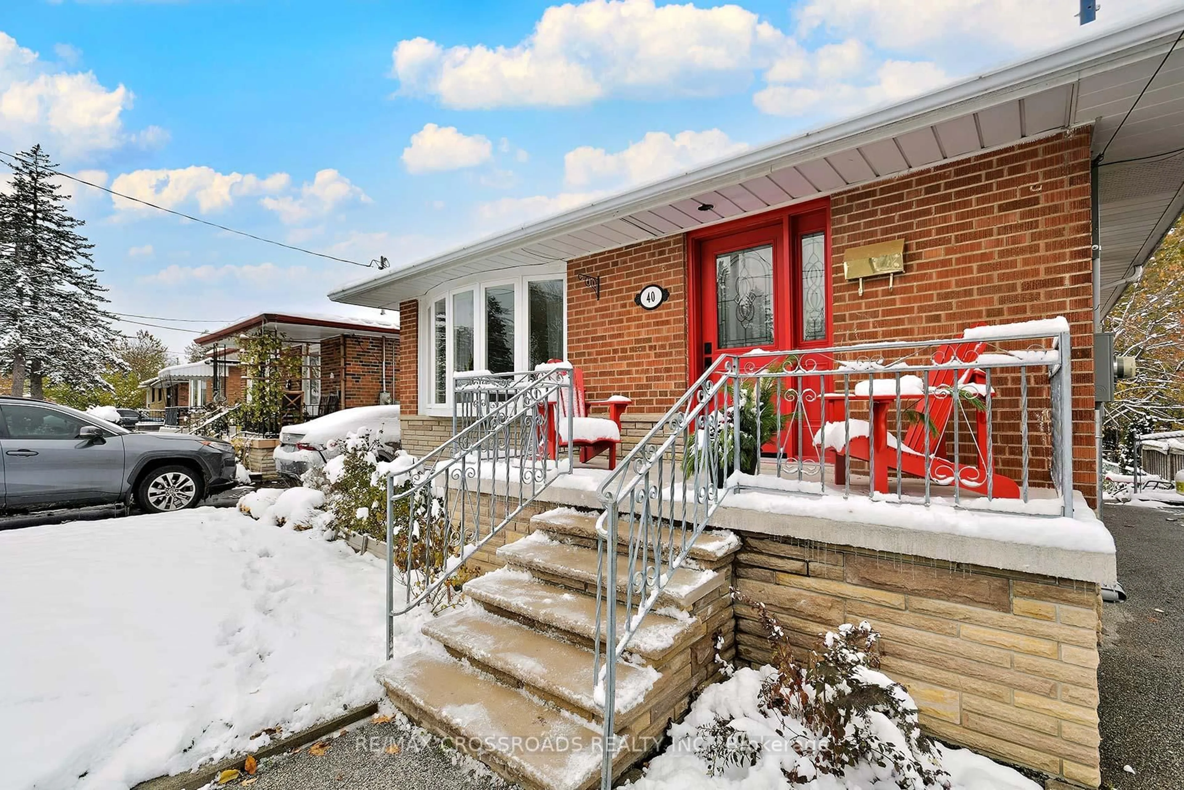 Home with brick exterior material, street for 40 Stansbury Cres, Toronto Ontario M1K 4R6