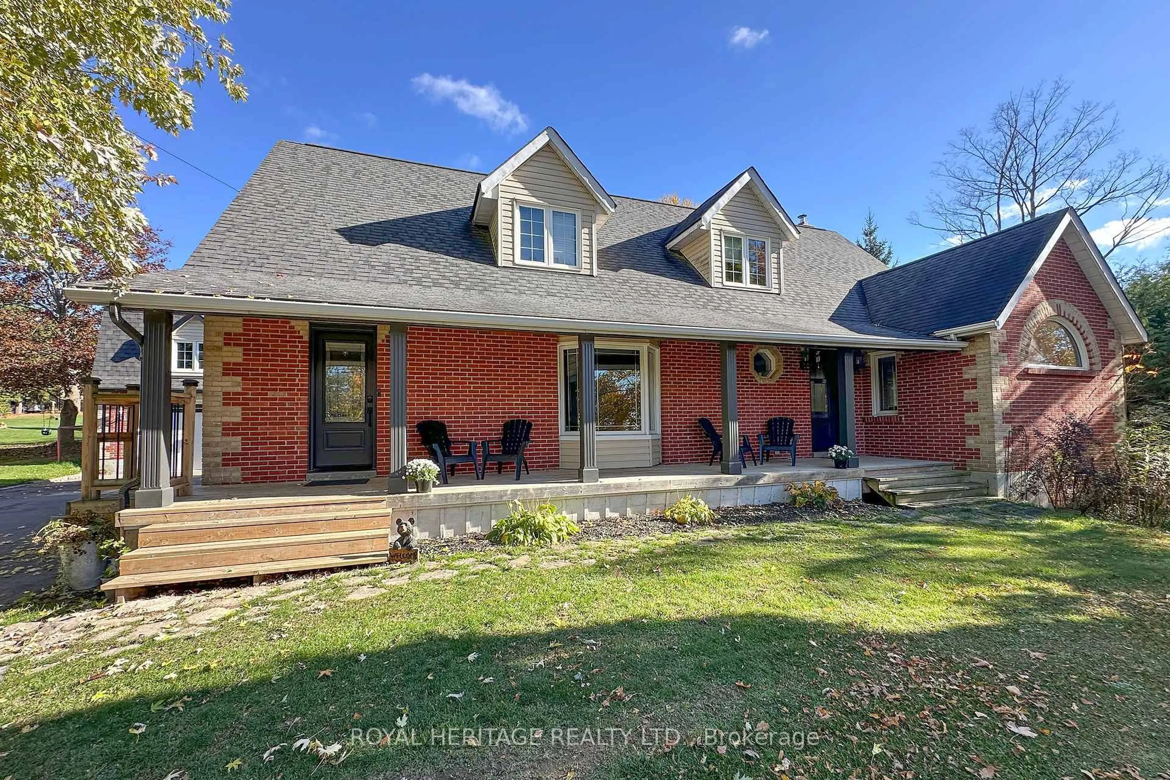 Home with brick exterior material, street for 31 Ambleside Dr, Scugog Ontario L9L 1B4