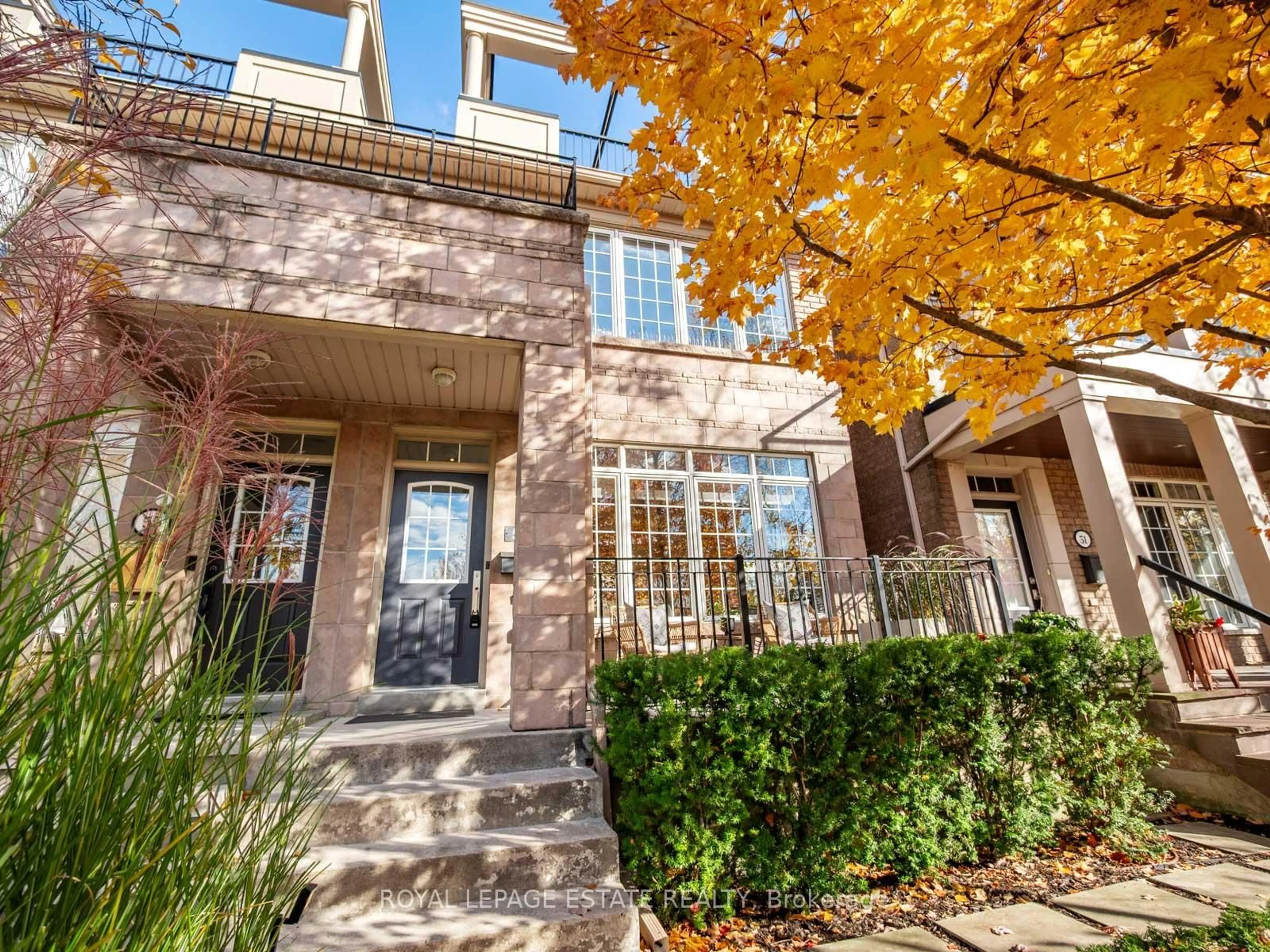 Home with brick exterior material, street for 53 Northern Dancer Blvd, Toronto Ontario M4L 3Z8
