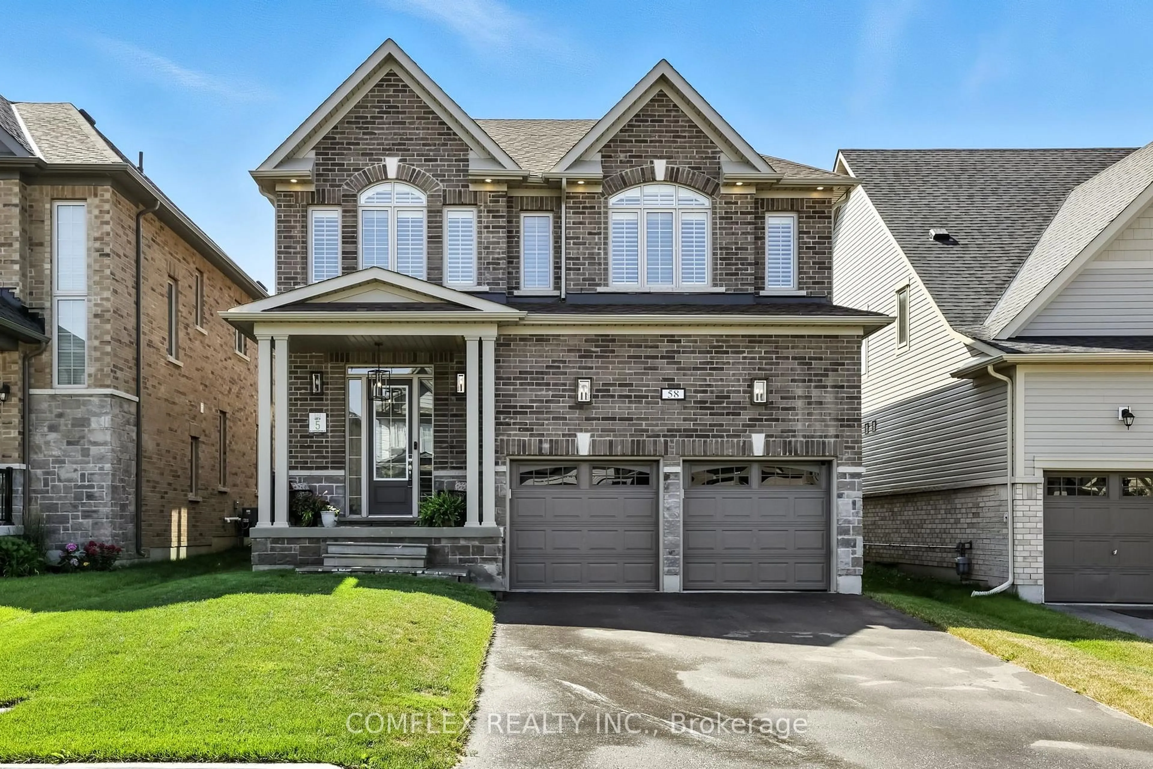 Home with brick exterior material, street for 58 Southampton St, Scugog Ontario L9L 2E5