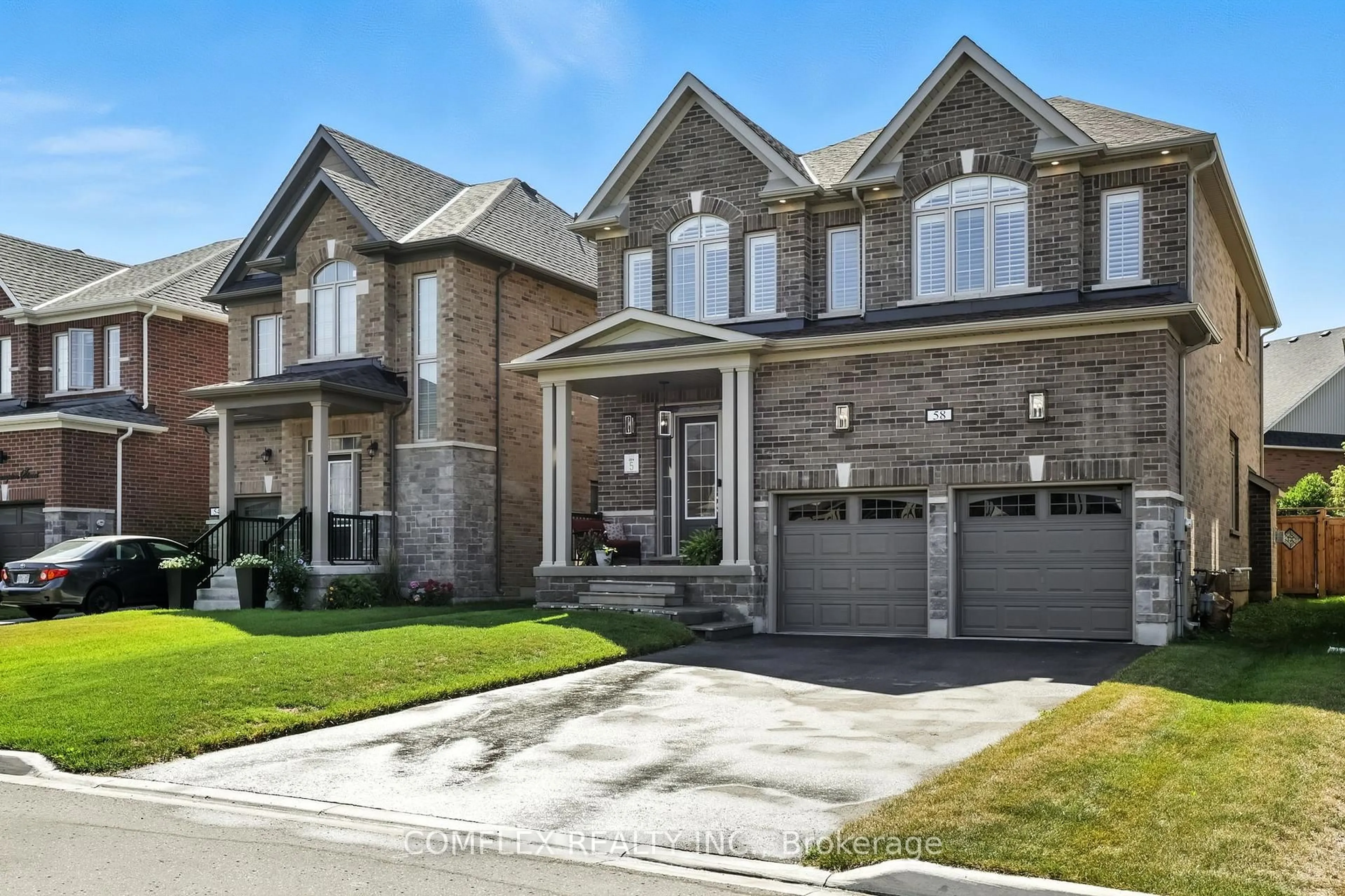 Home with brick exterior material, street for 58 Southampton St, Scugog Ontario L9L 2E5