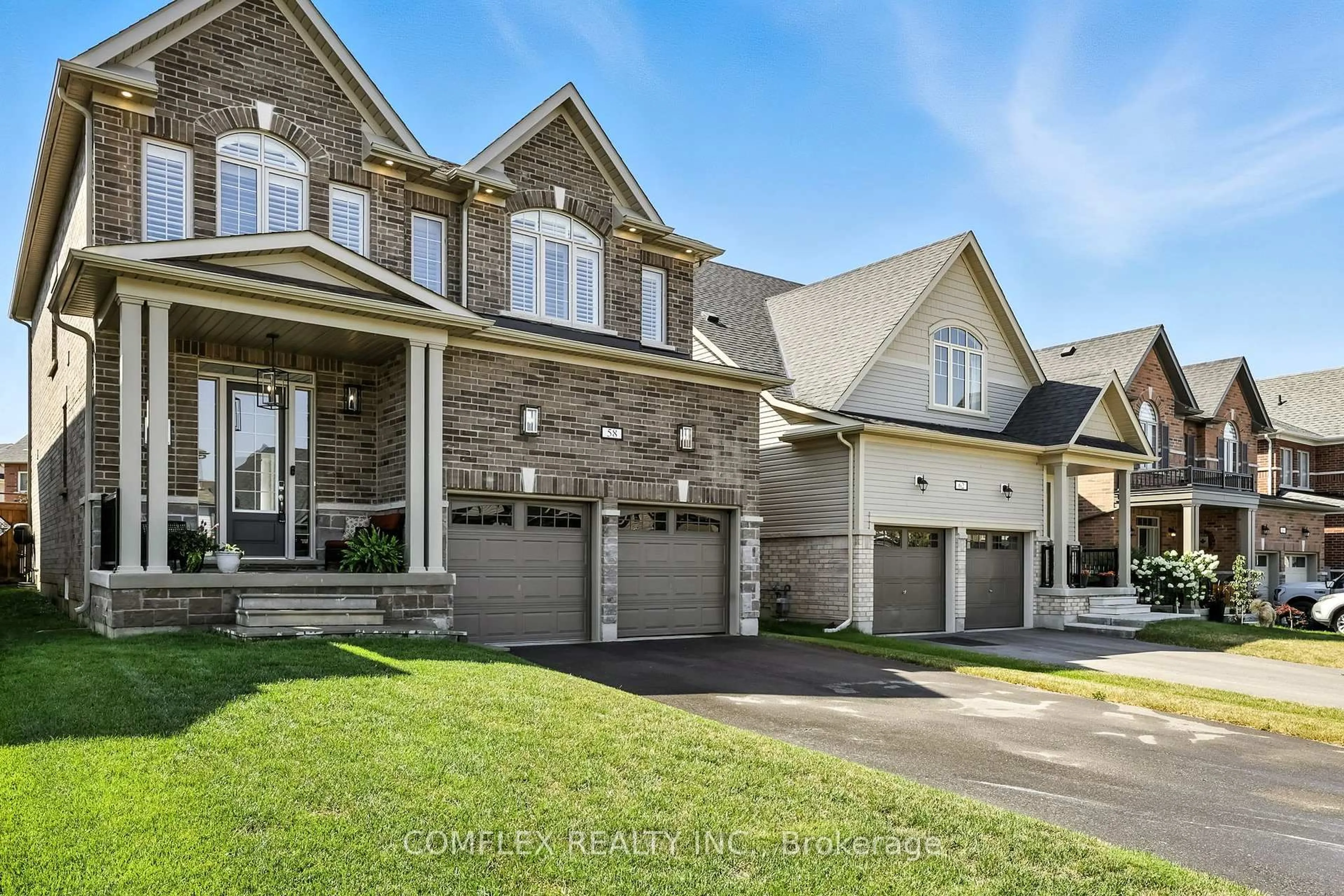 Home with brick exterior material, street for 58 Southampton St, Scugog Ontario L9L 2E5