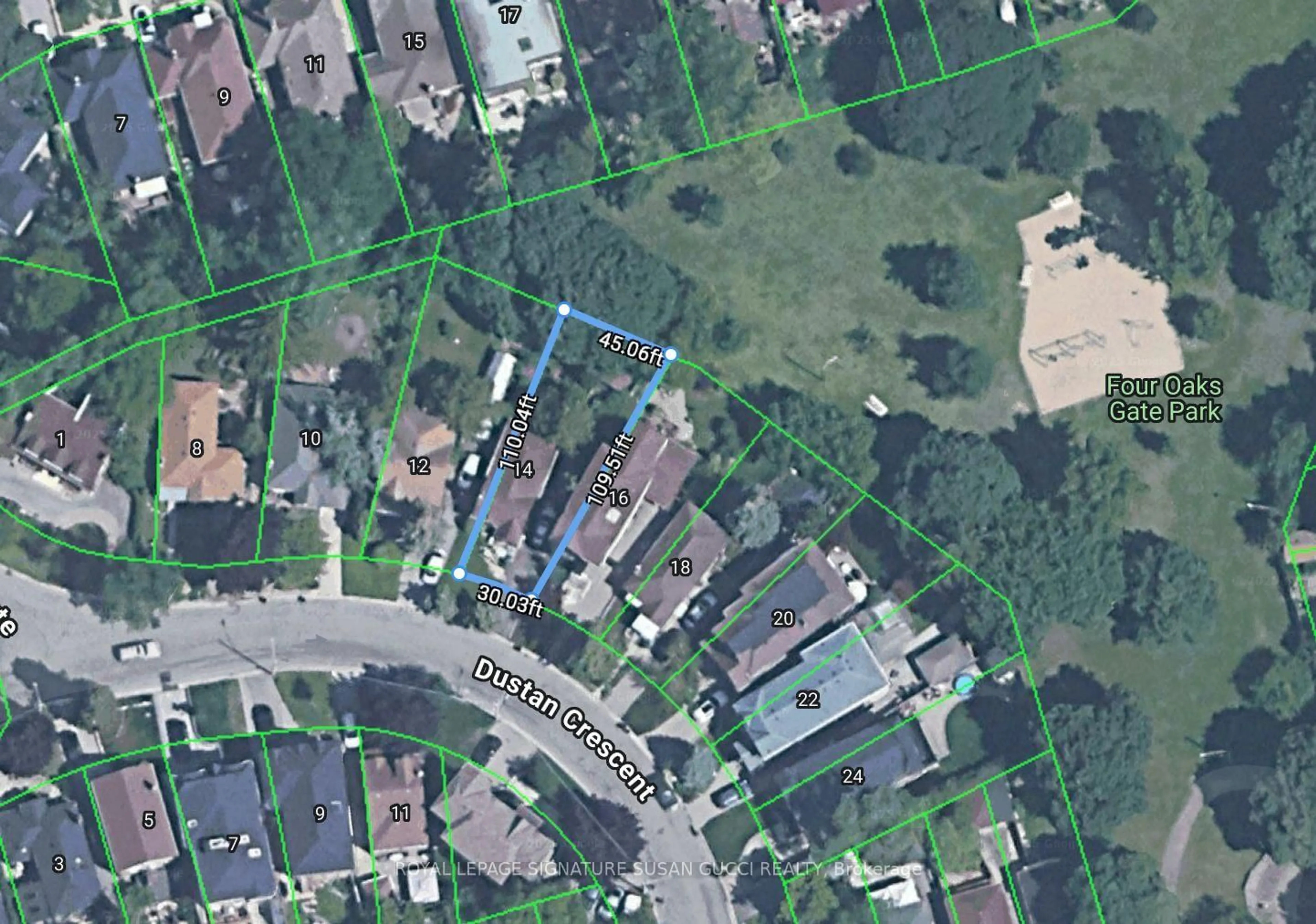 A pic from outside/outdoor area/front of a property/back of a property/a pic from drone, street for 14 Dustan Cres, Toronto Ontario M4J 4G5