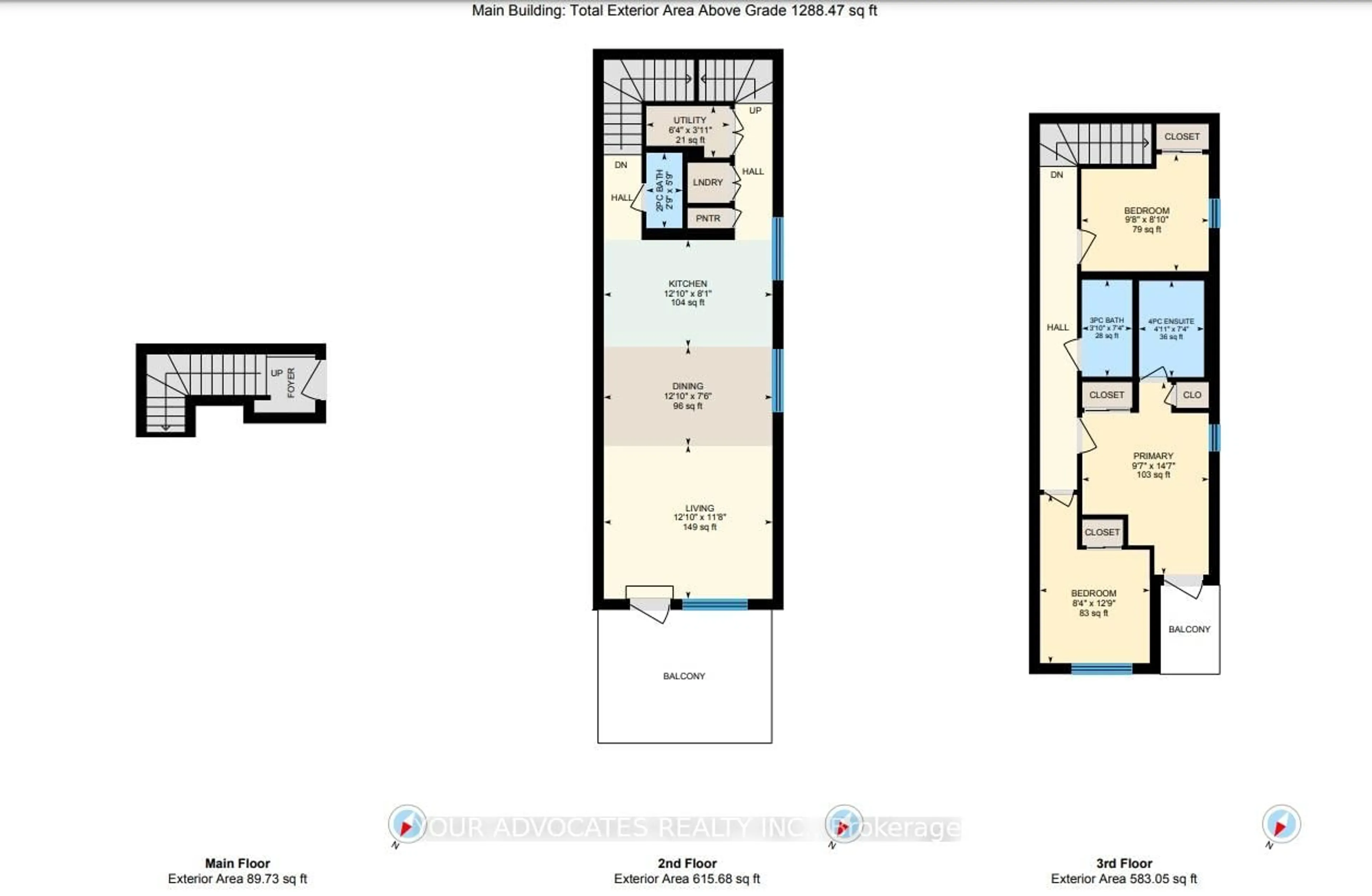 Floor plan for 9 Vivian Rd, Toronto Ontario M1M 0E4