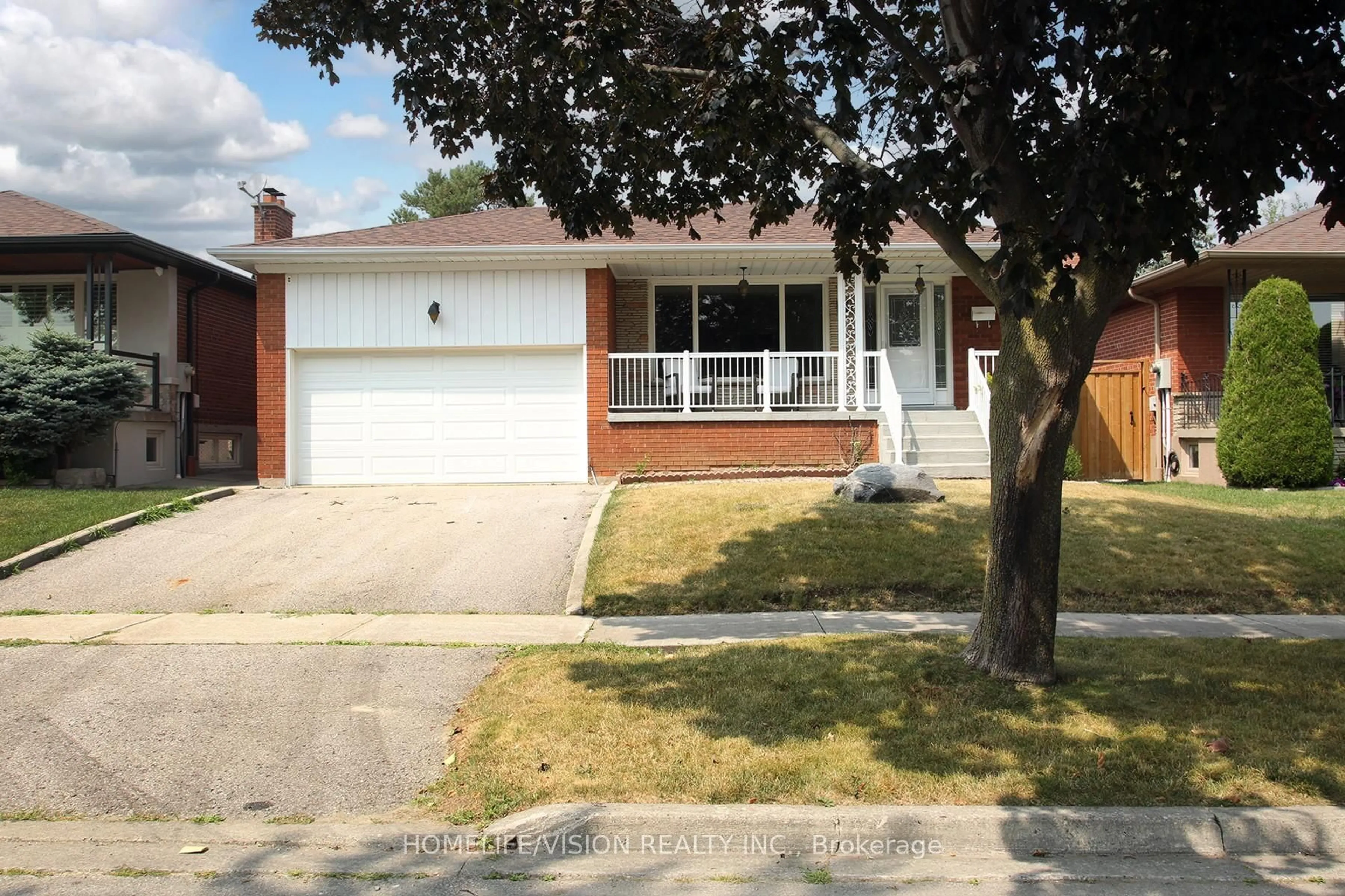 Home with brick exterior material, street for 64 Orangewood Cres, Toronto Ontario M1W 1C7