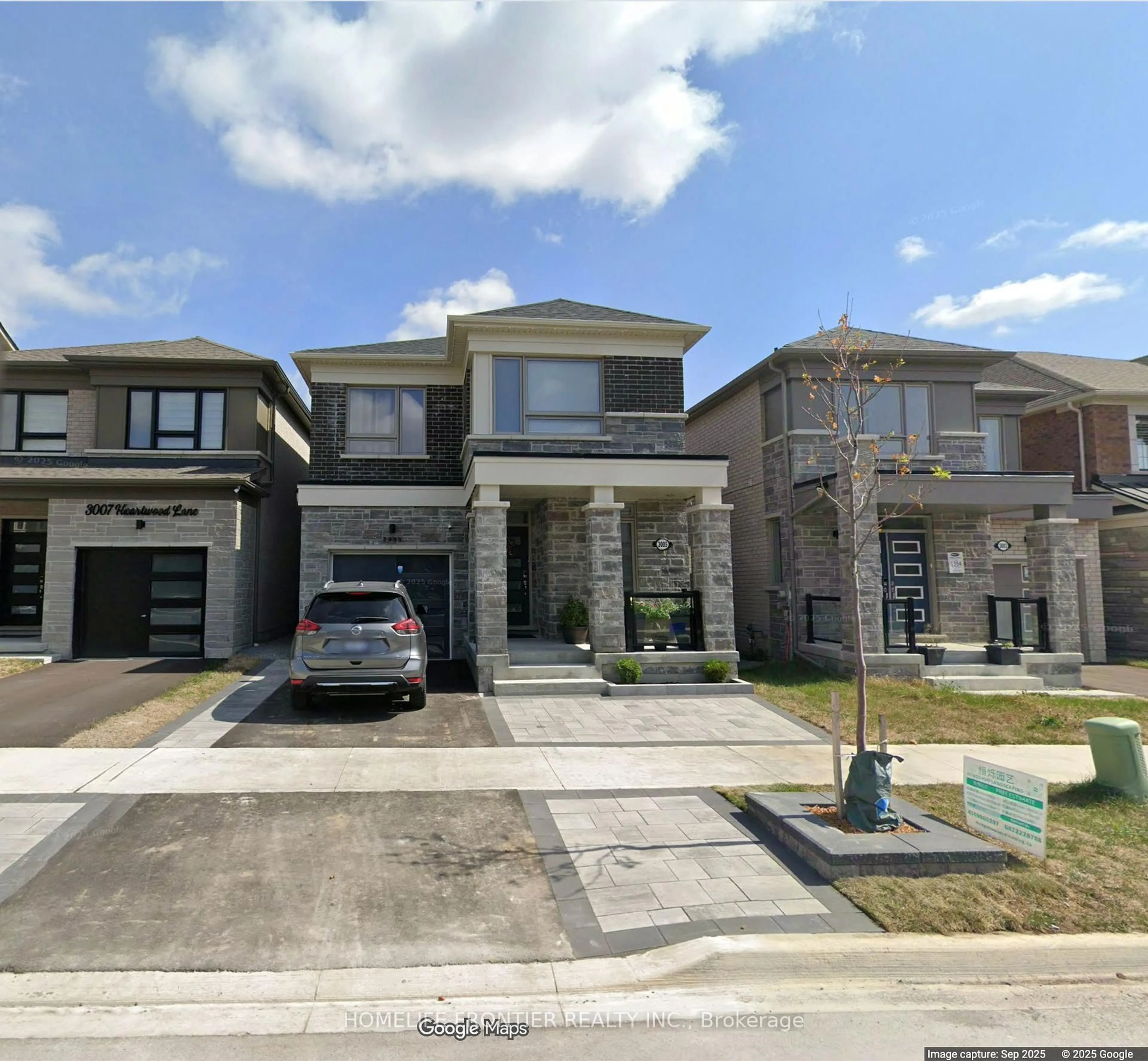 Home with brick exterior material, street for 3005 Heartwood Lane, Pickering Ontario L1X 0P1