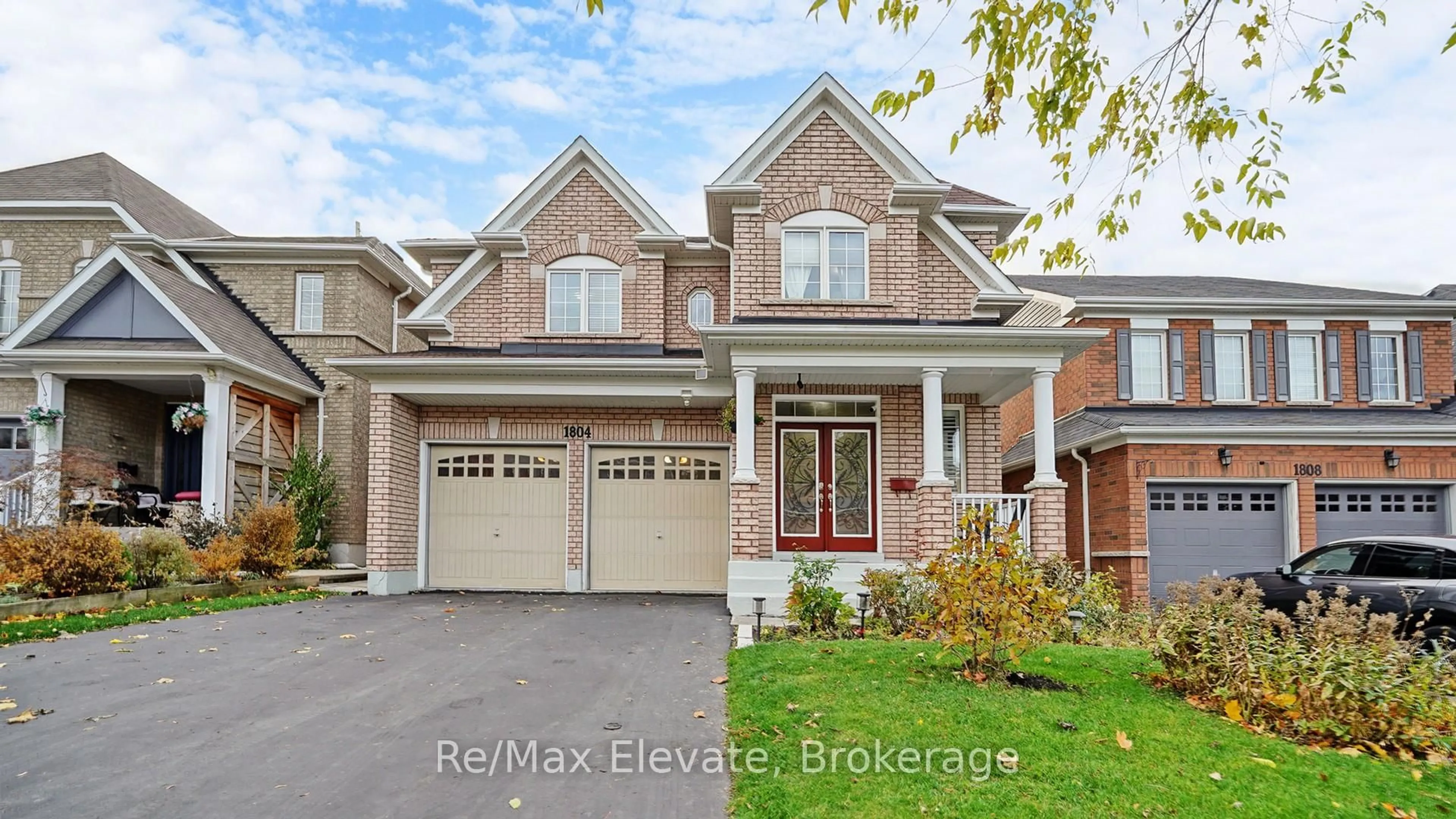 Home with brick exterior material, street for 1804 Finkle Dr, Oshawa Ontario L1K 0R4