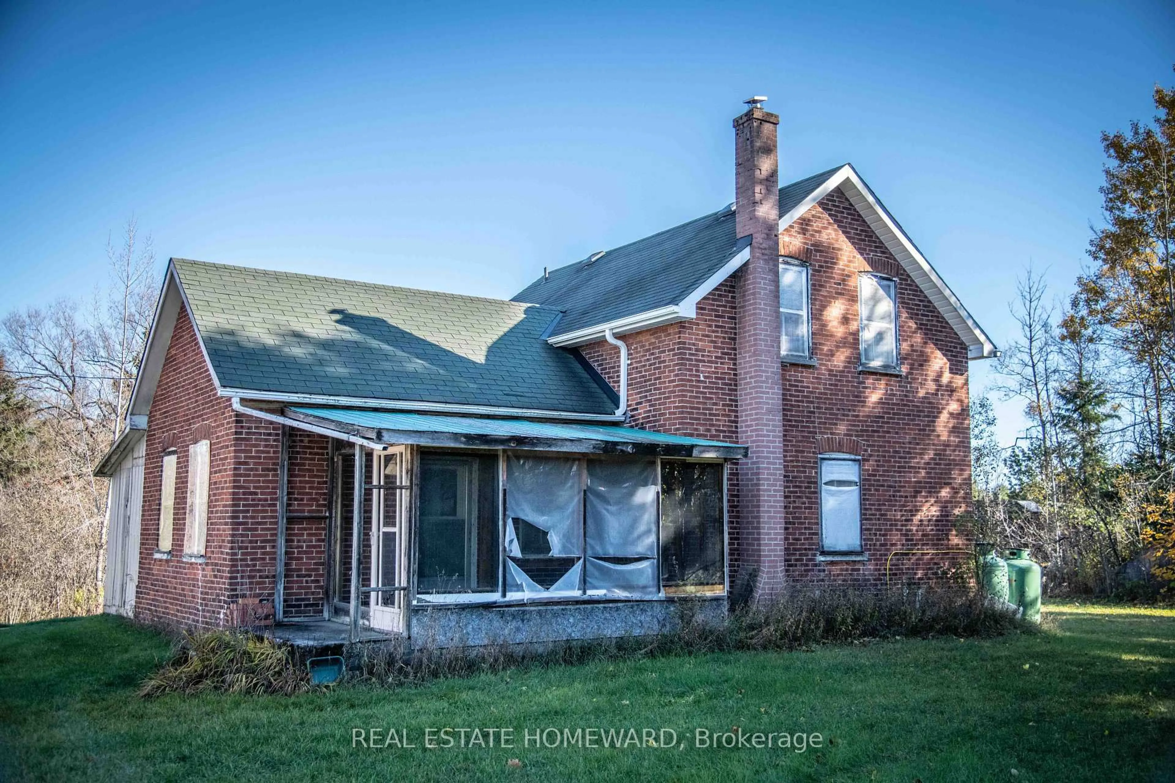 Home with brick exterior material, street for 7257 Soper Rd, Clarington Ontario L0A 1E0