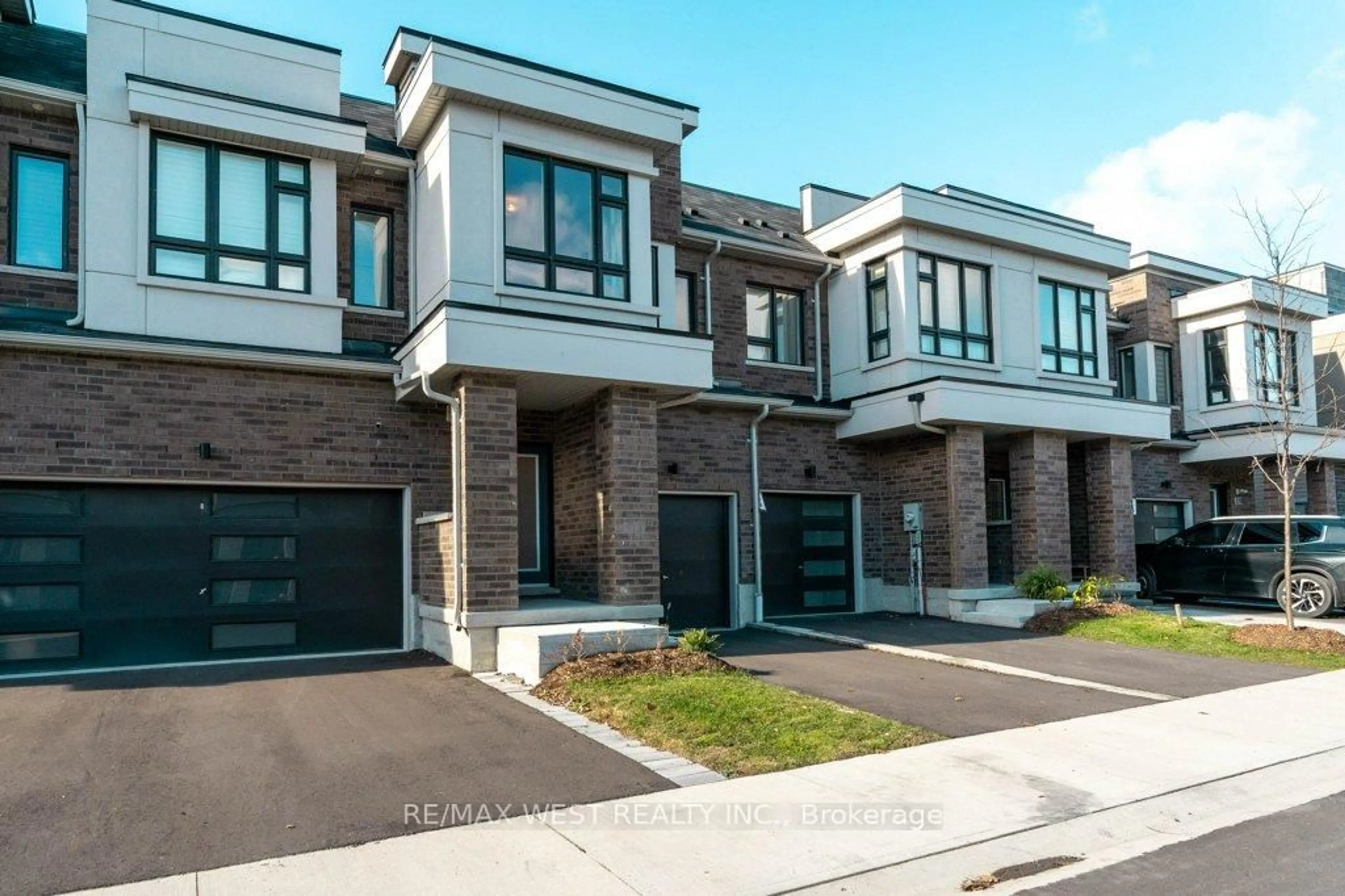 Home with brick exterior material, street for 153 Sailors Landing Dr, Clarington Ontario L1C 7G4