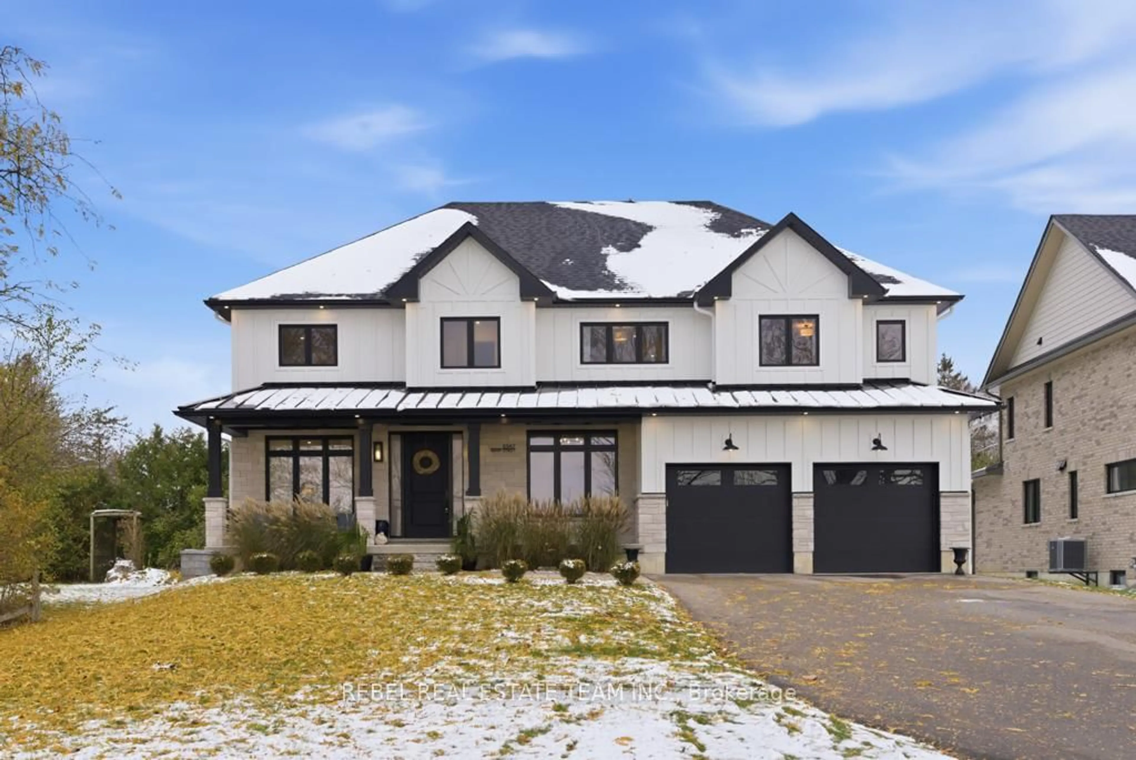 Home with brick exterior material, street for 5947 Main St, Clarington Ontario L0B 1M0